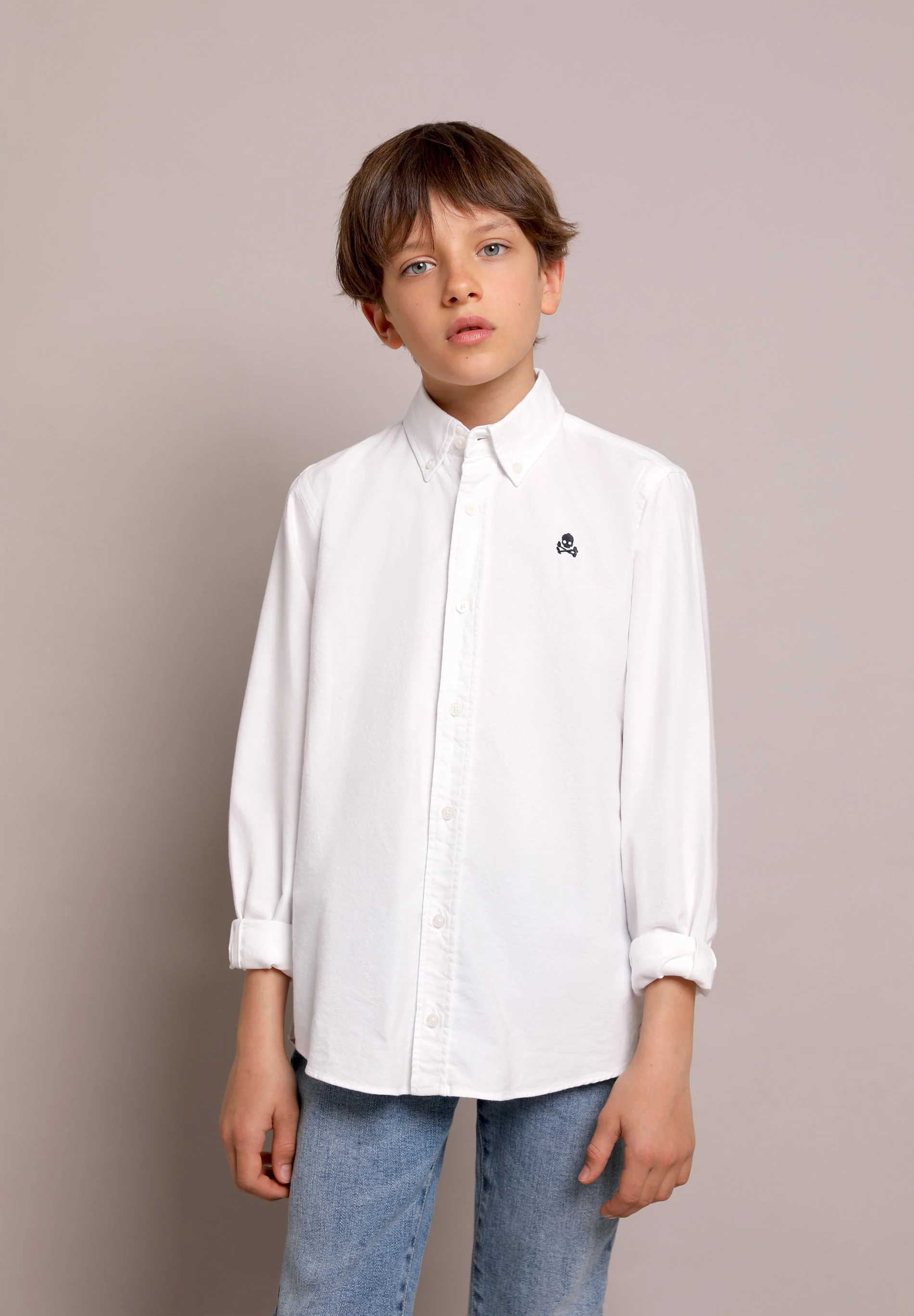 CAMISA OXFORD CUELLO BOTONES