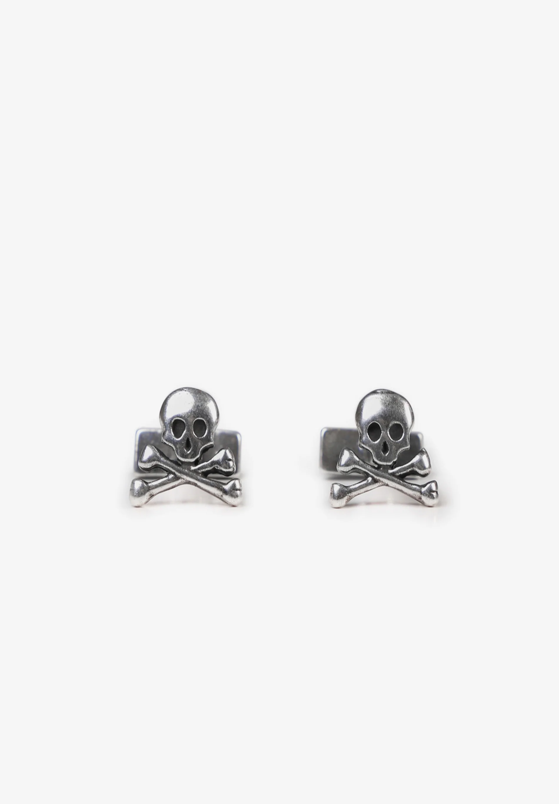 GEMELOS CALAVERAS PLATEADOS - Image 2