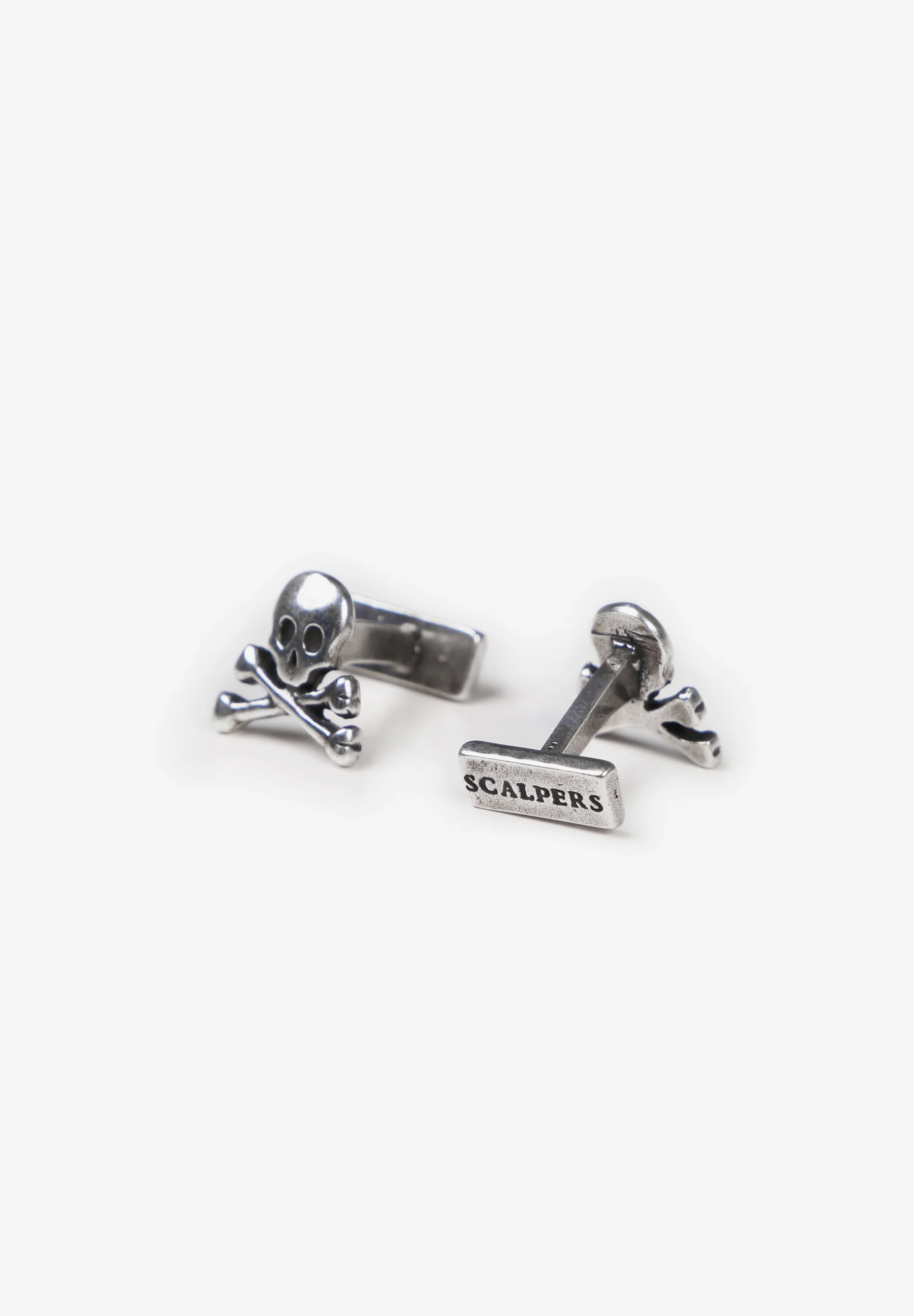 GEMELOS CALAVERAS PLATEADOS - Image 4