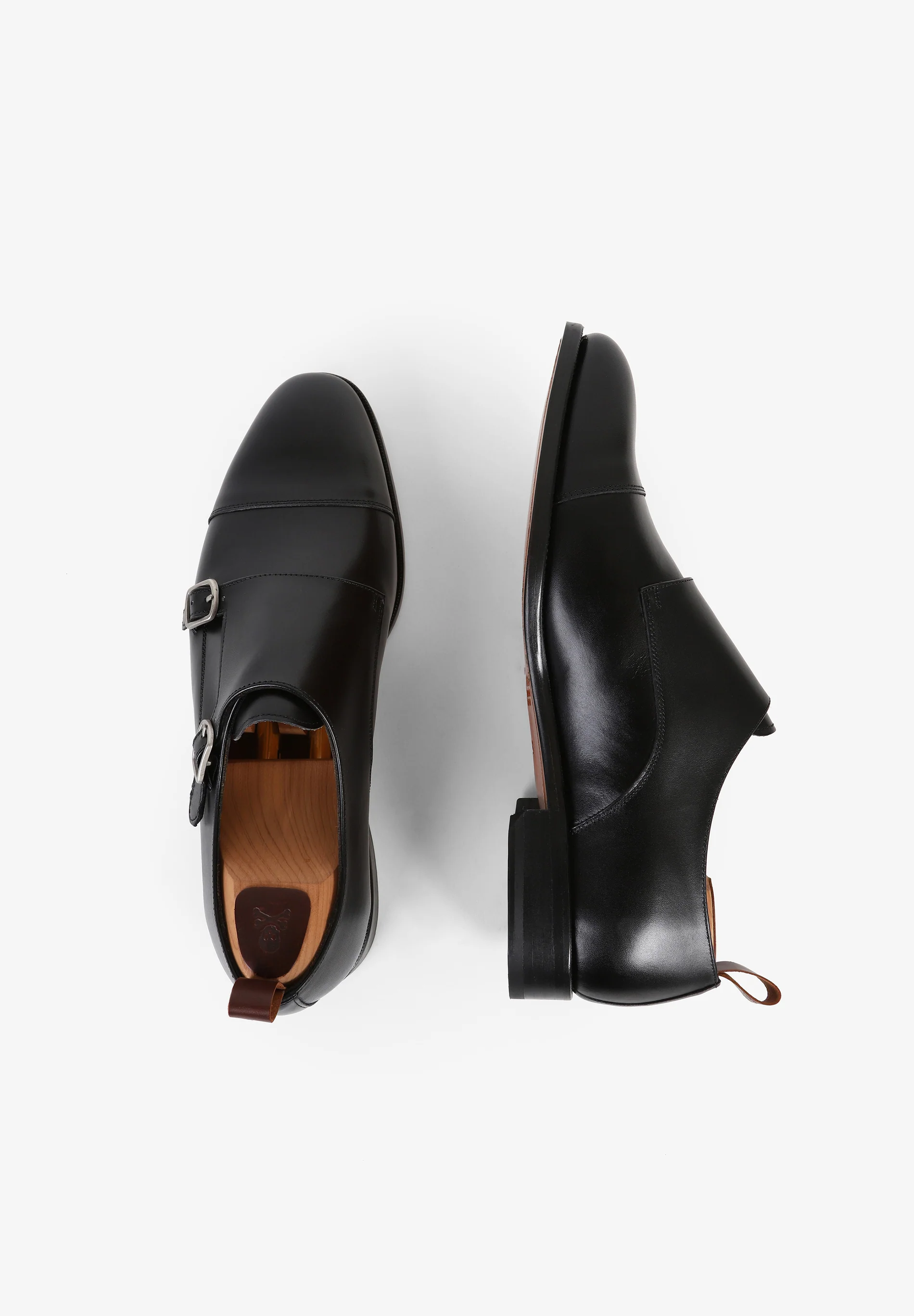 ZAPATOS DOUBLE MONK VESTIR PIEL - Image 8