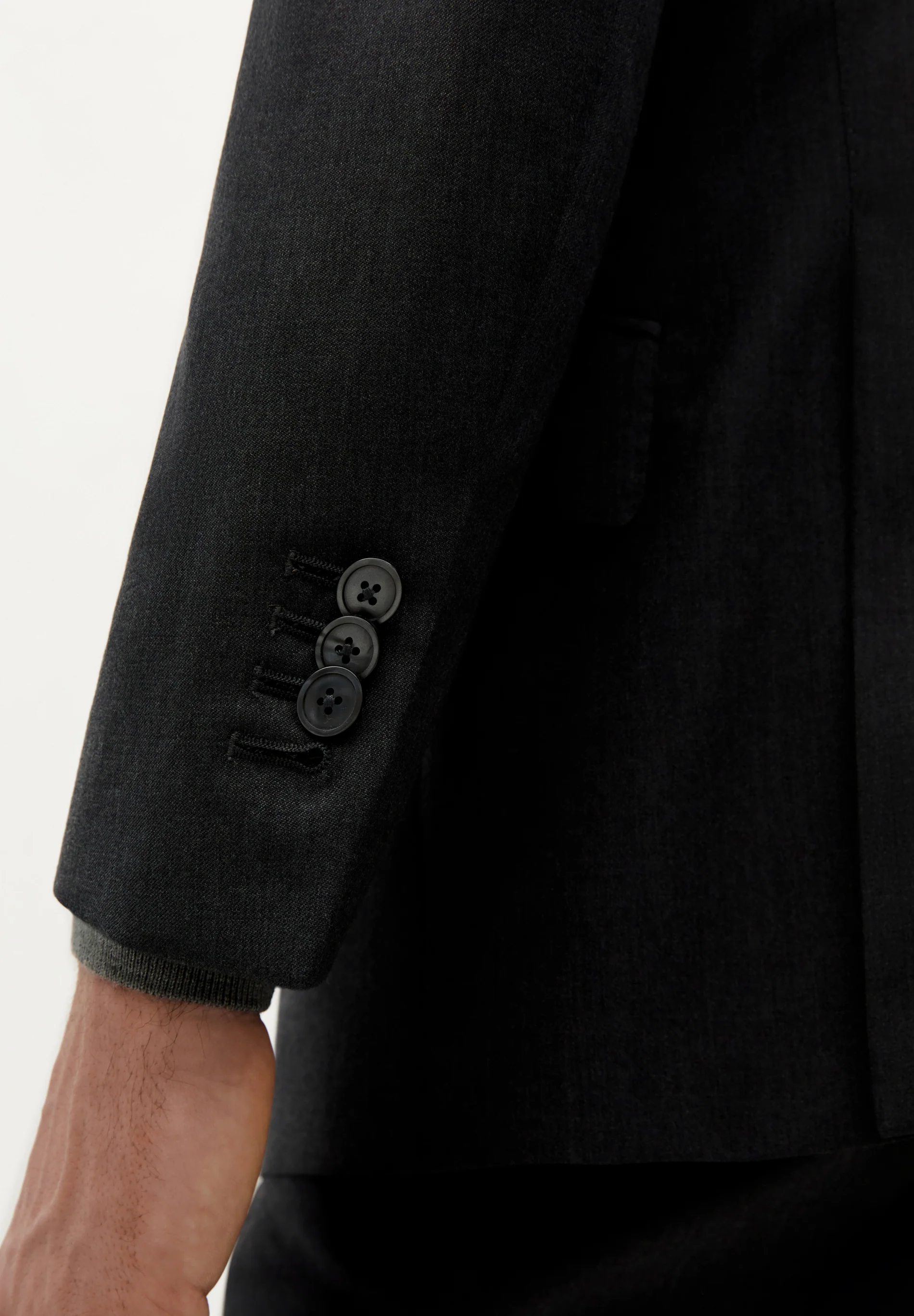 TRAJE CLÁSICO LANA GRIS - Image 6