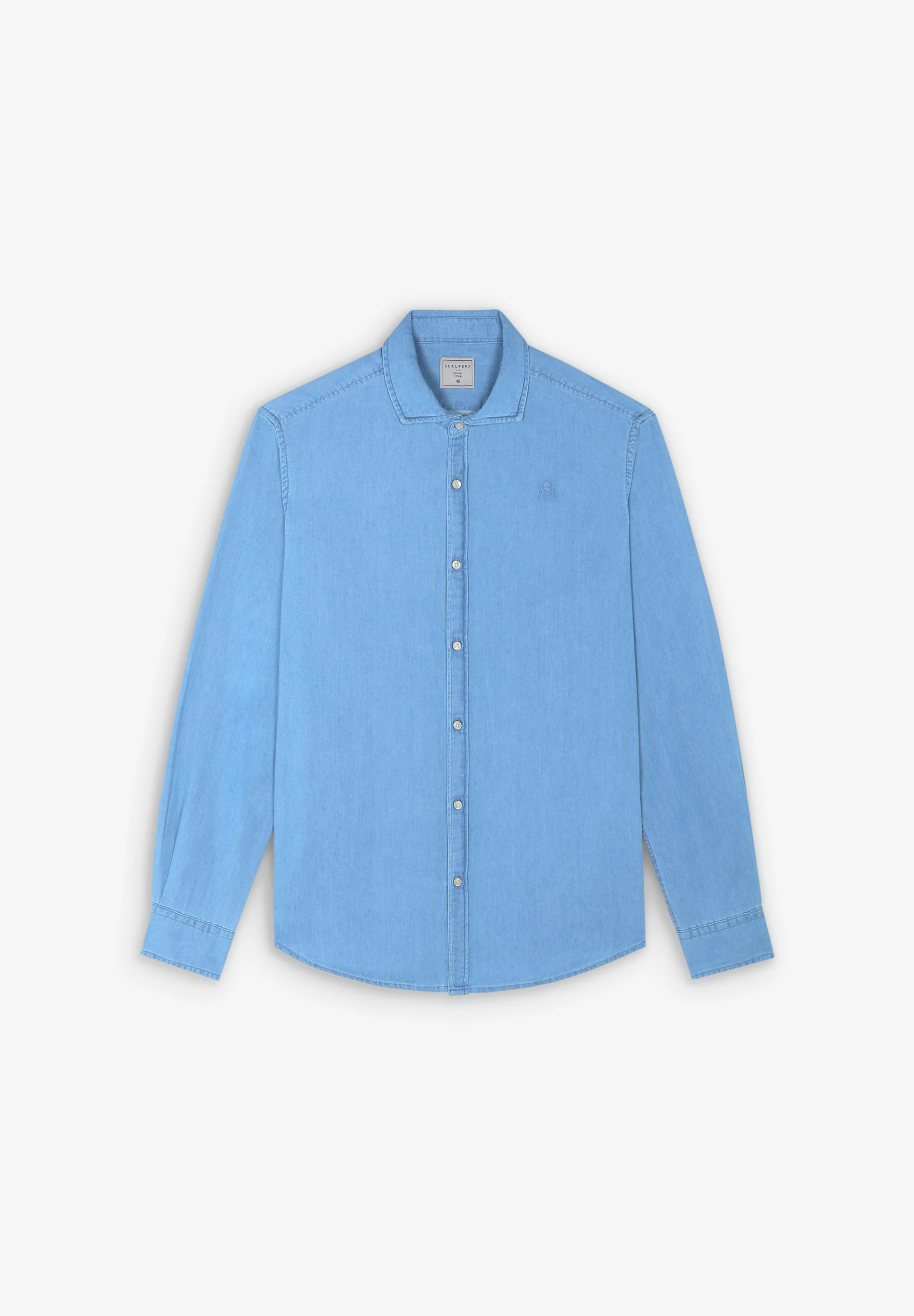 CAMISA DENIM BÁSICA - Image 5