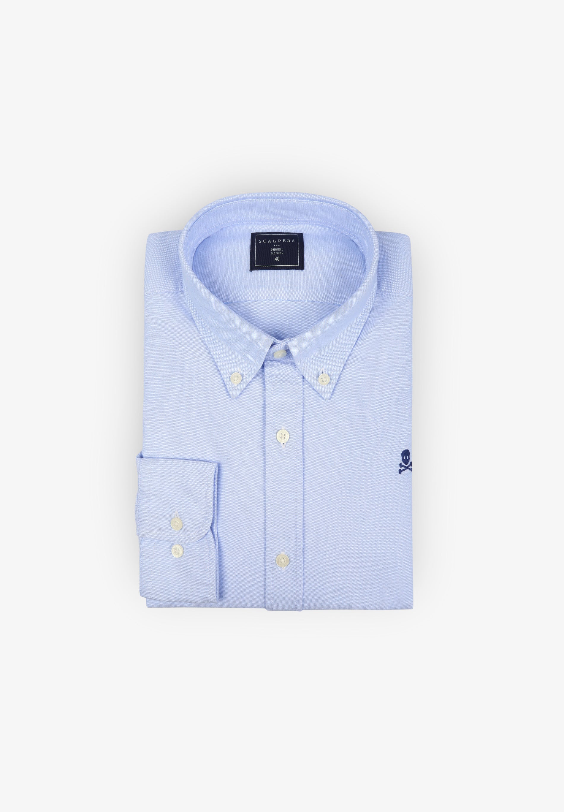 CAMISA OXFORD CALAVERA CONTRASTE - Image 3