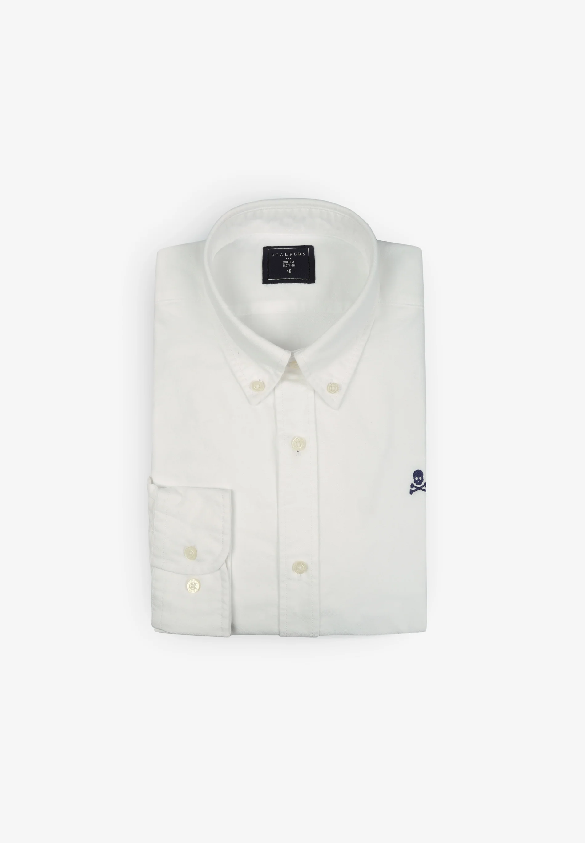 CAMISA OXFORD CALAVERA CONTRASTE - Image 3
