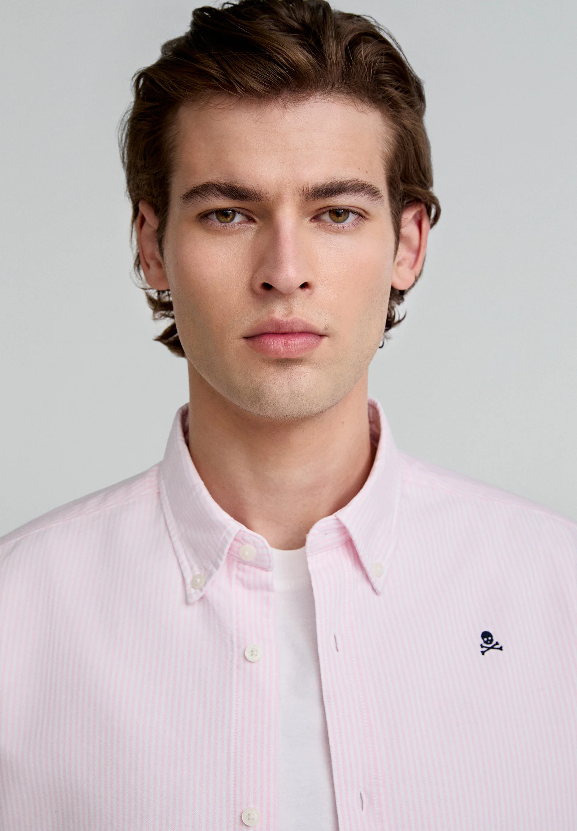 CAMISA OXFORD CALAVERA CONTRASTE - Image 3