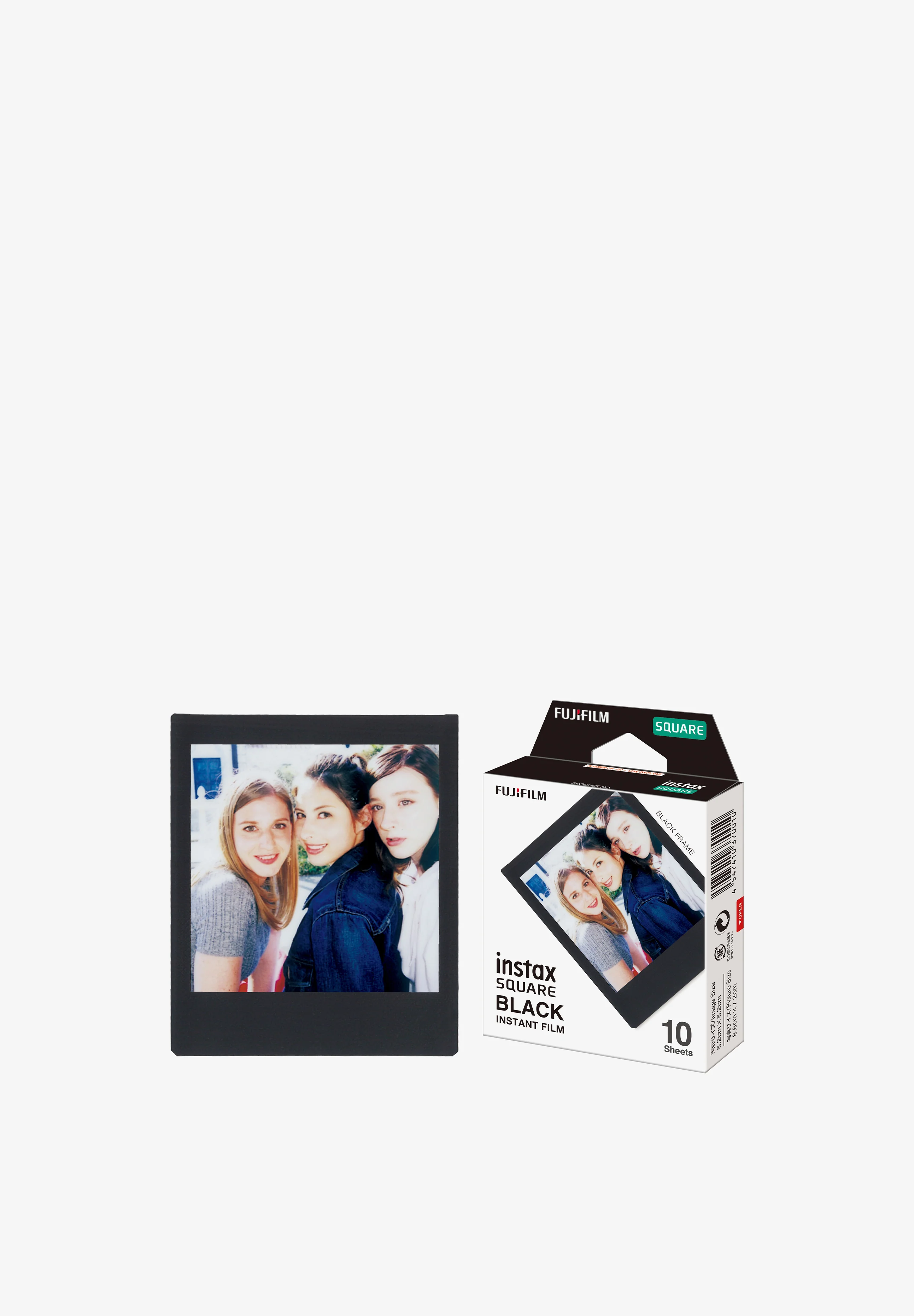 INSTAX | PELÍCULA INSTAX SQUARE BLACK FRAME x10 - Image 3