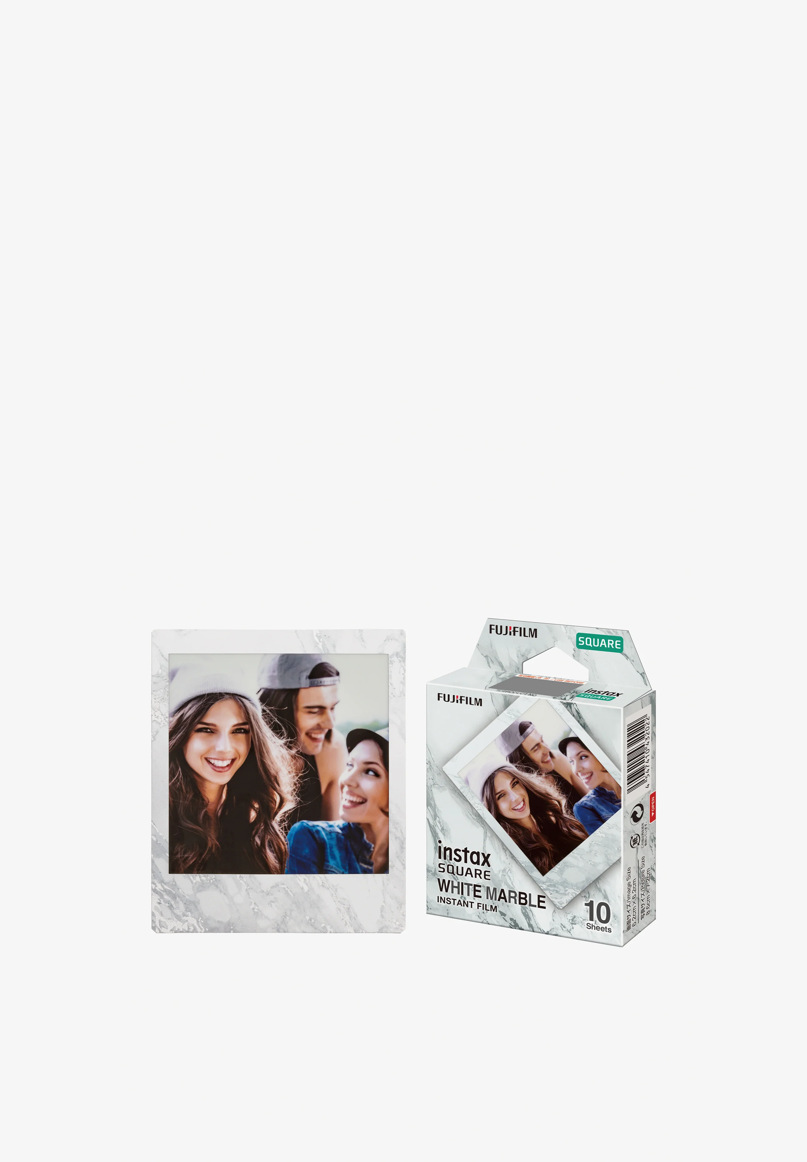 INSTAX | PELÍCULA INSTAX SQUARE WHITE MARBLE x10 - Image 3