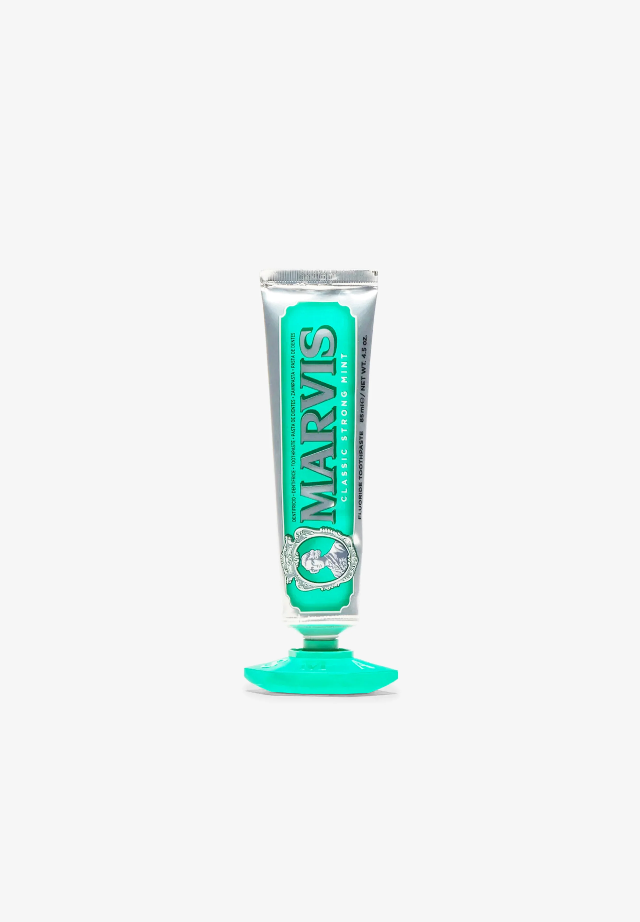 MARVIS | DENTÍFRICO CLASSIC STRONG MINT 85 ML + SOPORTE