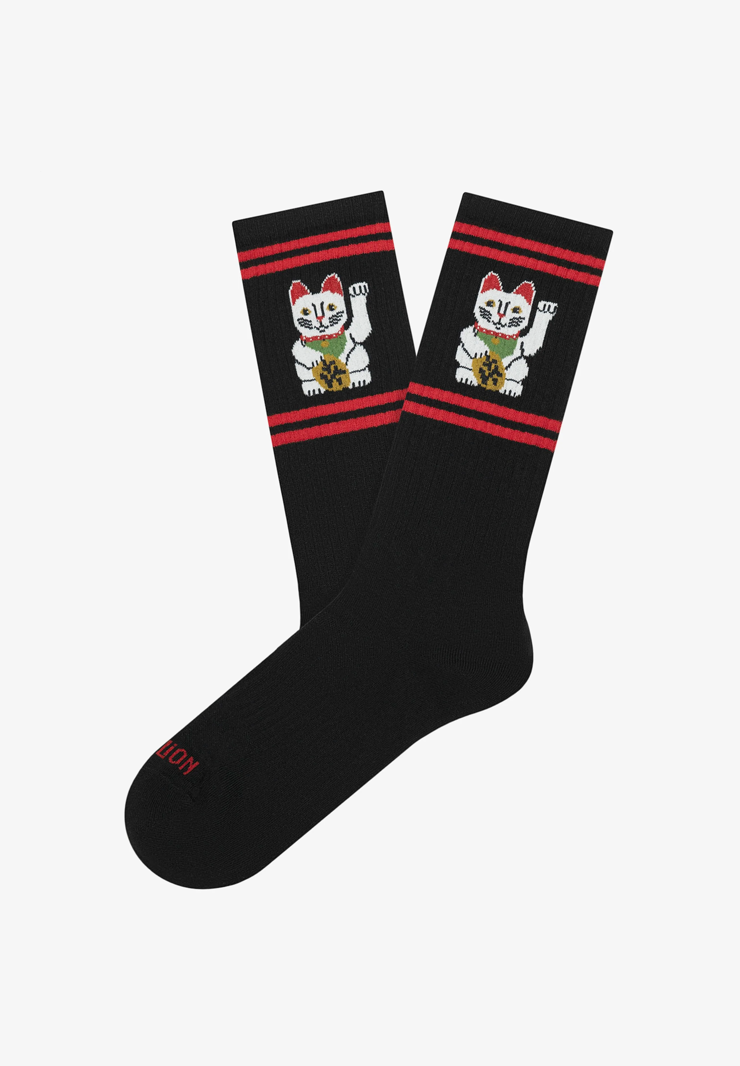 JIMMY LION | CALCETINES ATHLETIC LUCKY CAT - Image 2