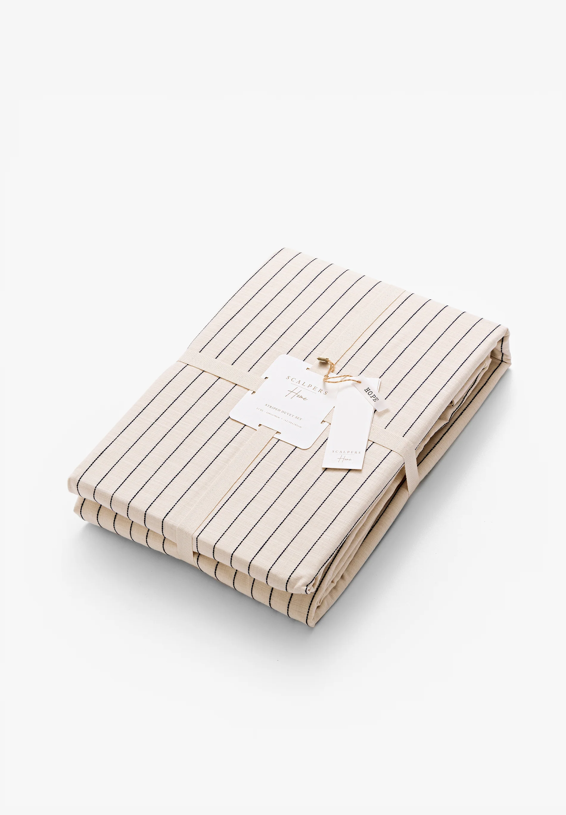 CAMA 180 CM | SET FUNDA NÓRDICA Y ALMOHADAS RAYAS - Image 9