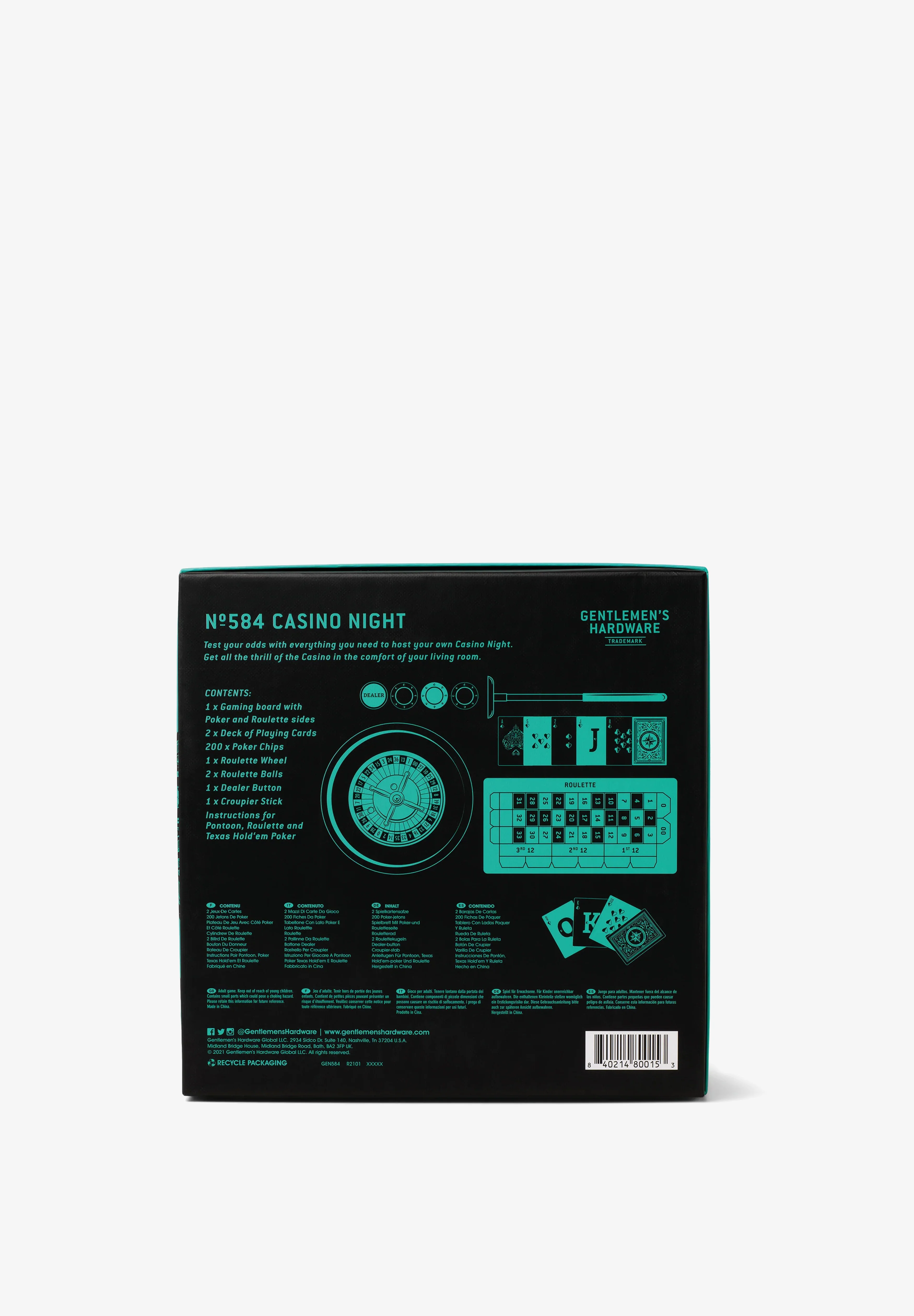 GENTLEMEN'S HARDWARE | CASINO NIGHT - Image 3