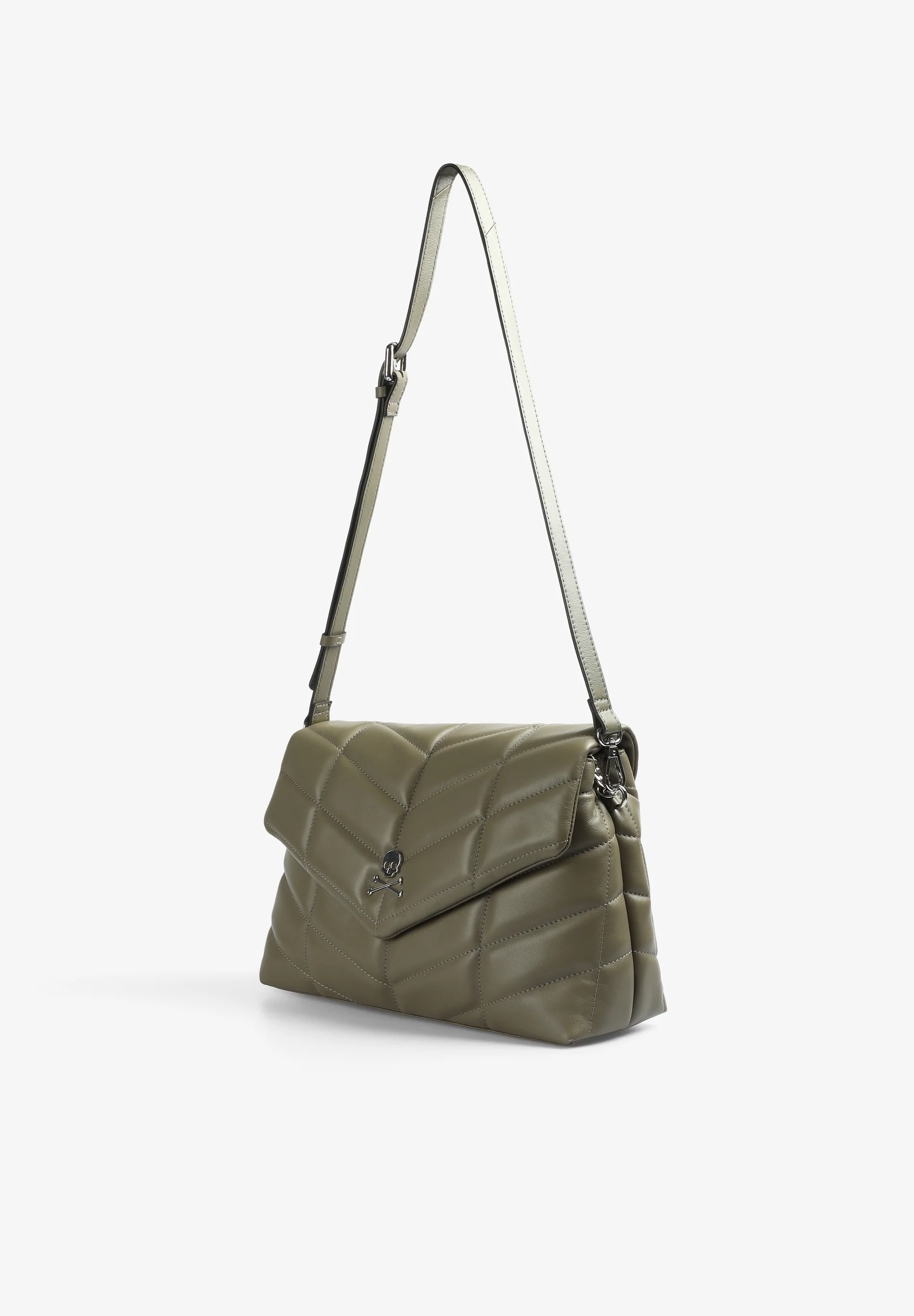 BOLSO PIEL BANDOLERA ACOLCHADO - Image 4