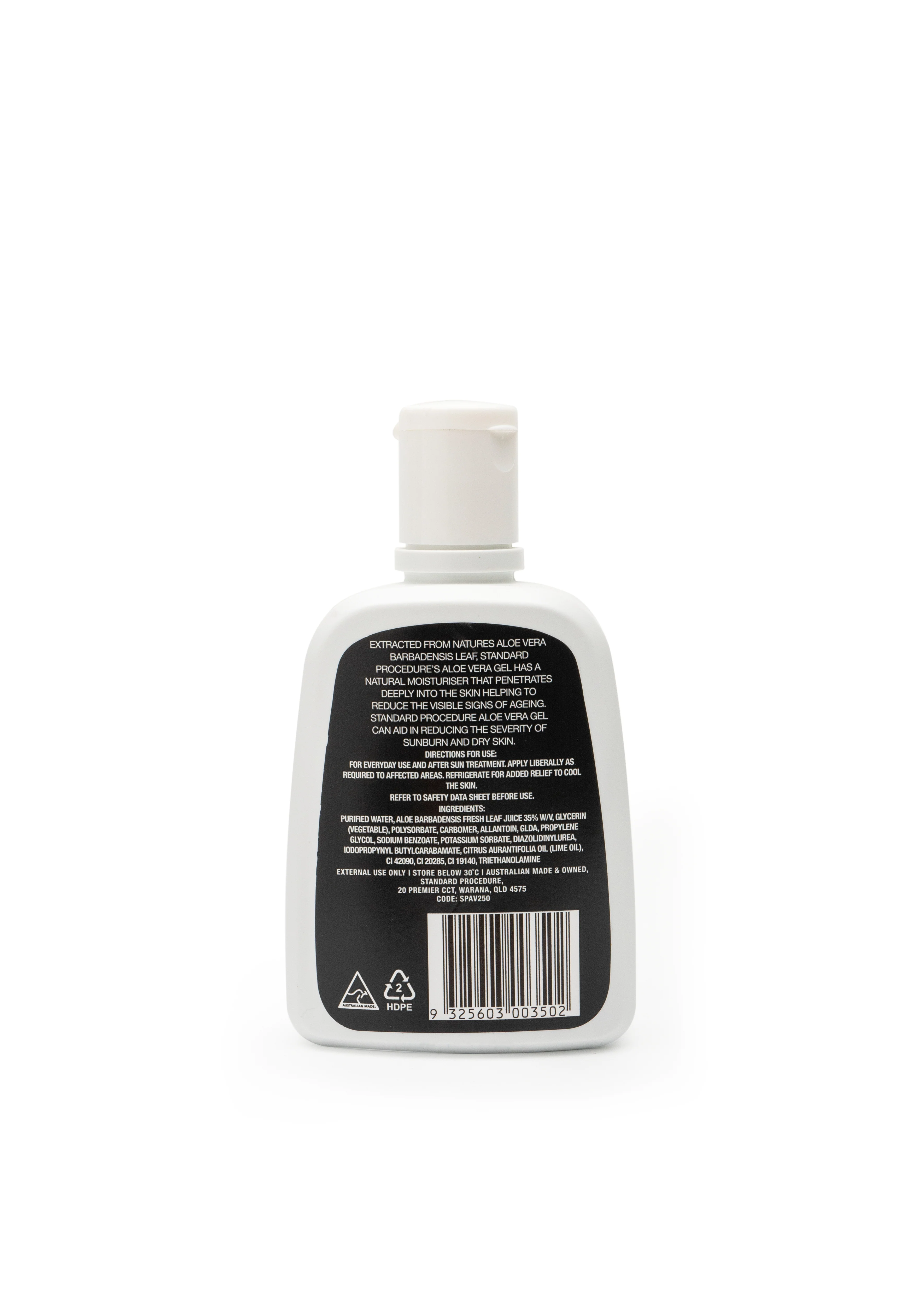 STANDARD PROCEDURE | GEL ALOE VERA 250ML - Image 4