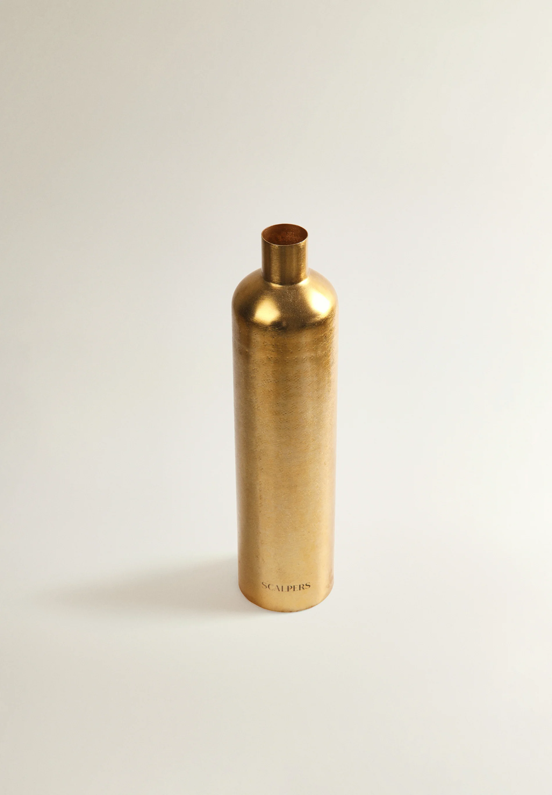 JARRÓN DECORATIVO METAL DORADO - Image 3