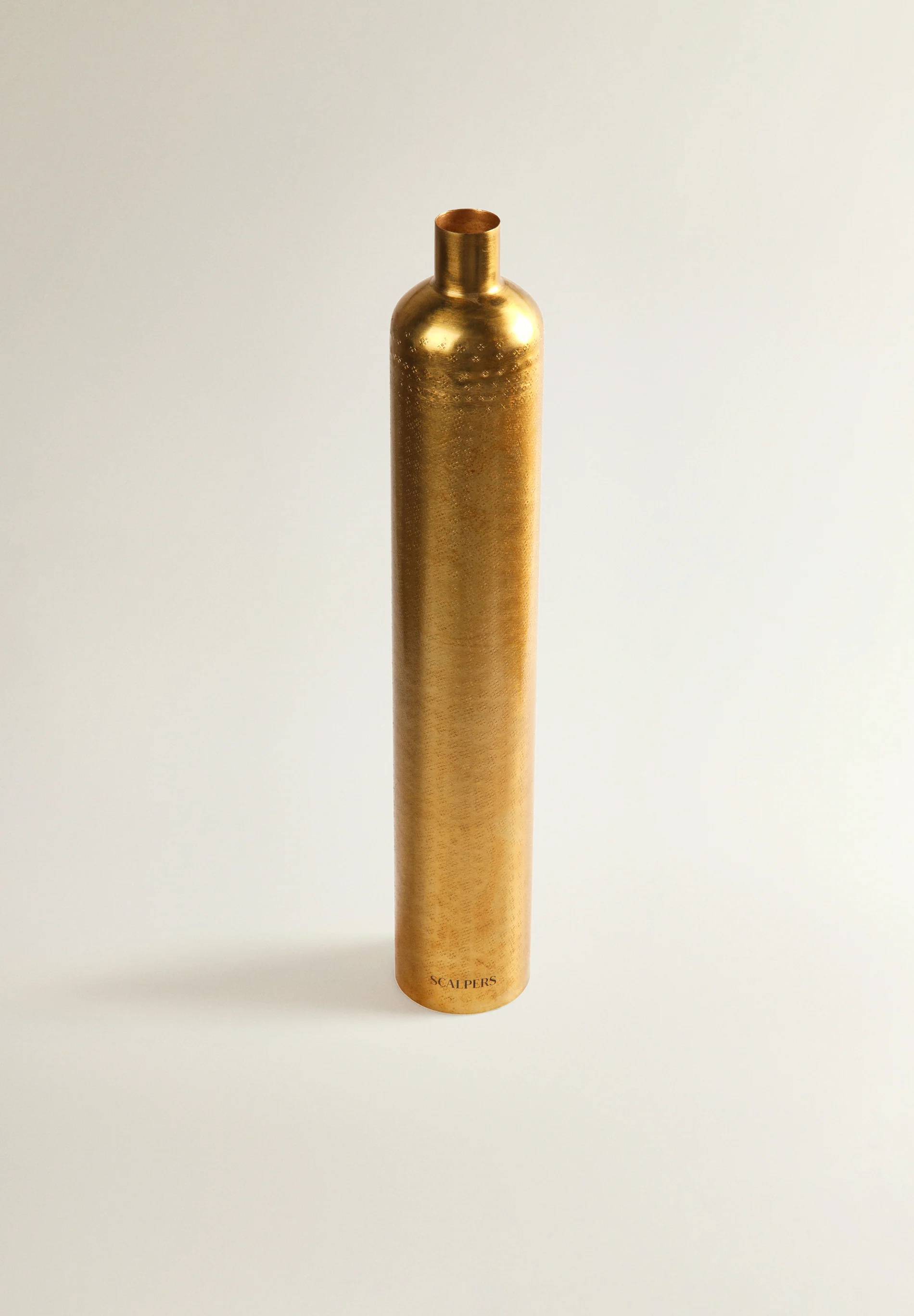 JARRÓN DECORATIVO METAL DORADO - Image 6