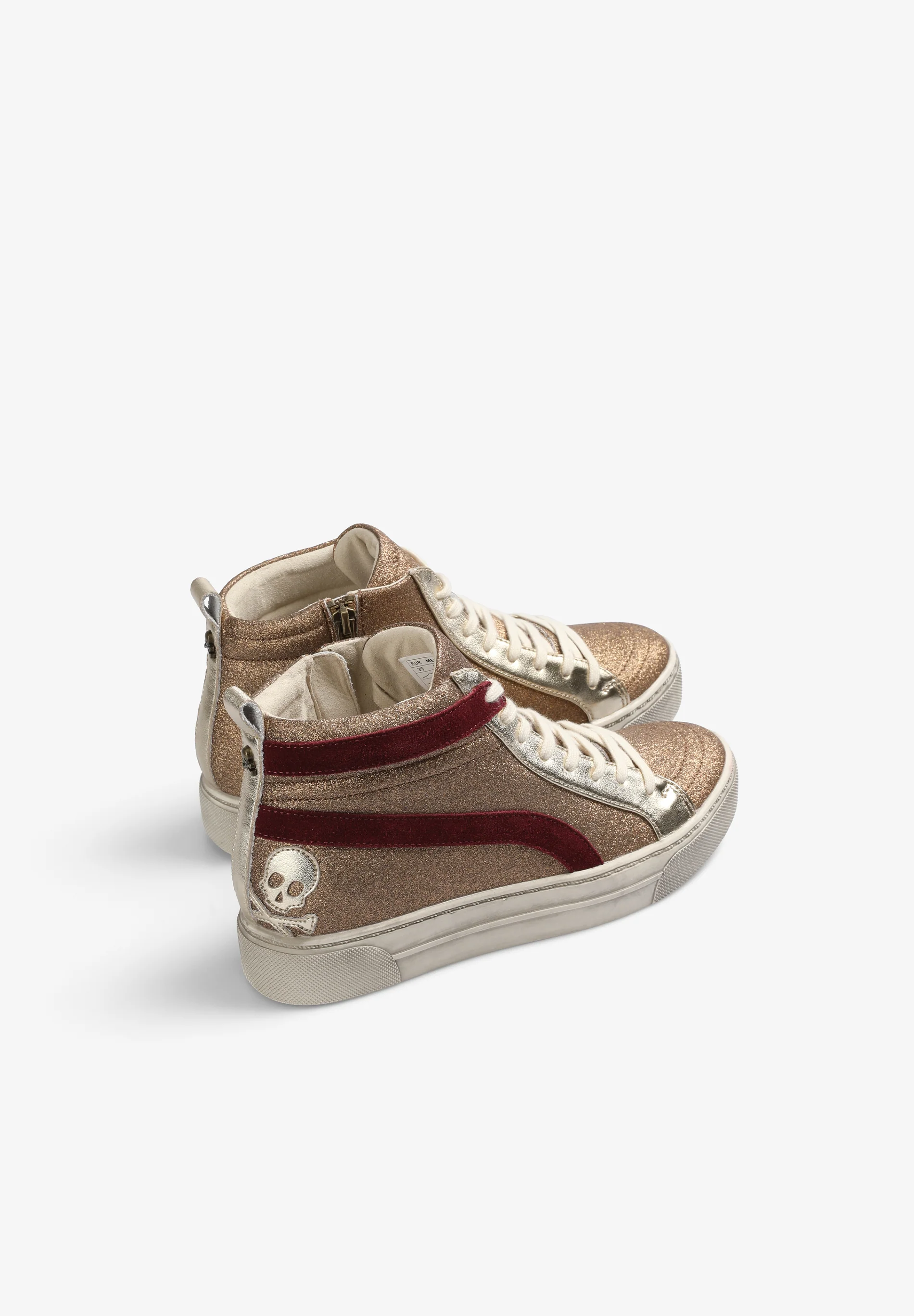 SNEAKERS BOTAS ALTAS TACHUELAS - Image 4