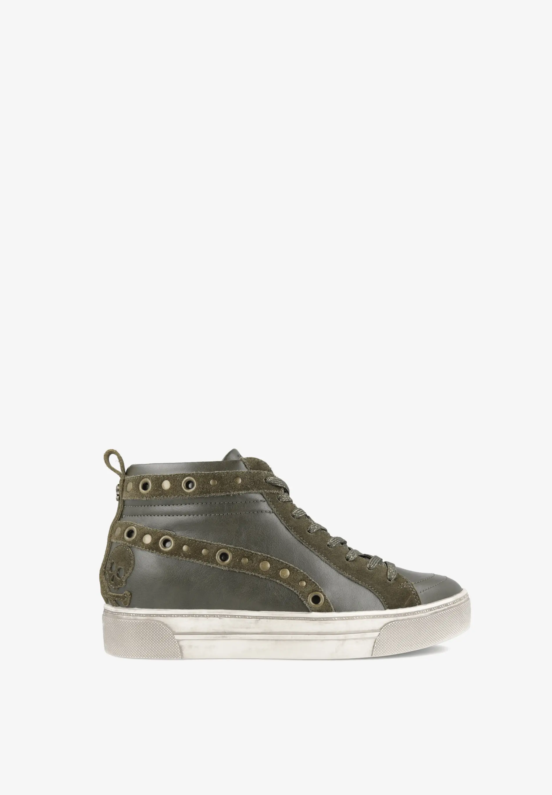 SNEAKERS BOTAS ALTAS TACHUELAS - Image 2