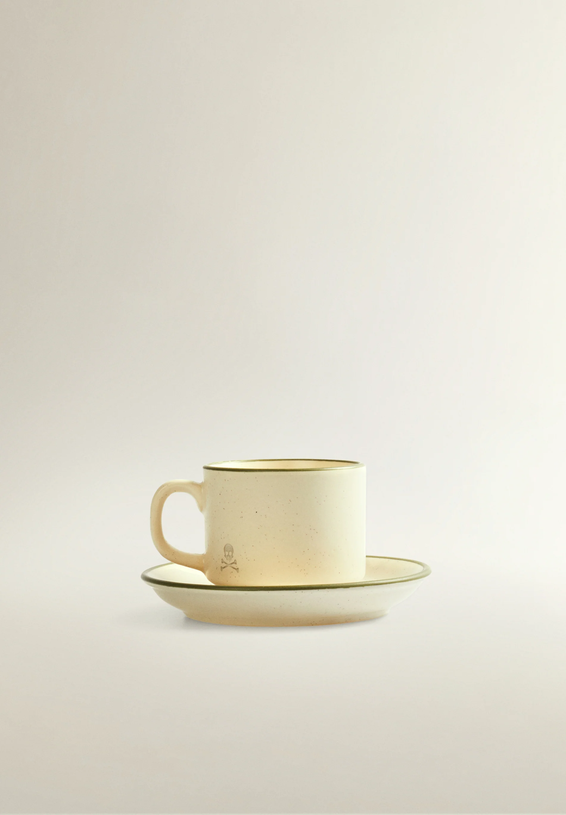 PLATO TAZA CAFÉ CERÁMICA FILO - Image 6