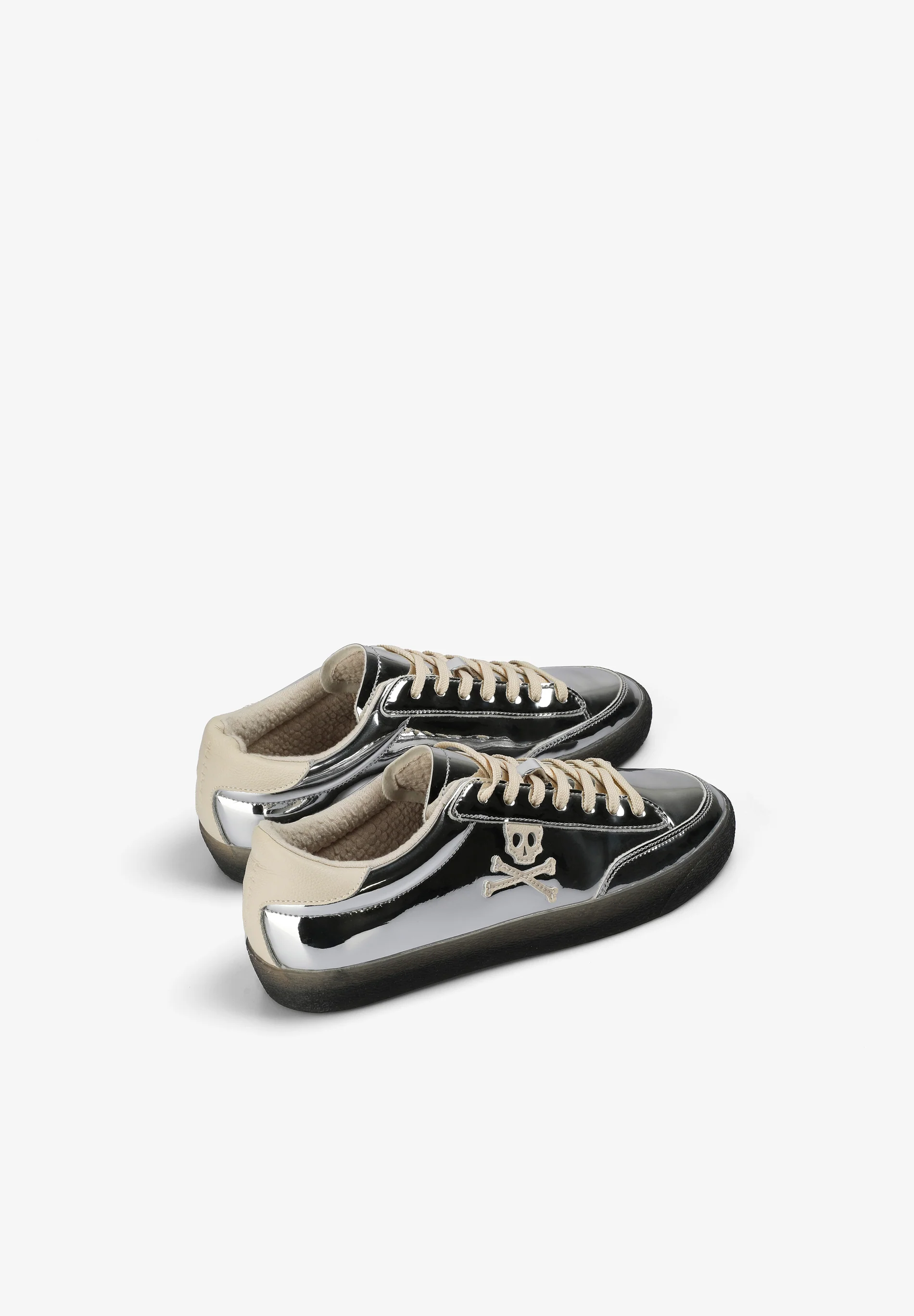 SNEAKERS METALIZADAS CALAVERA - Image 4