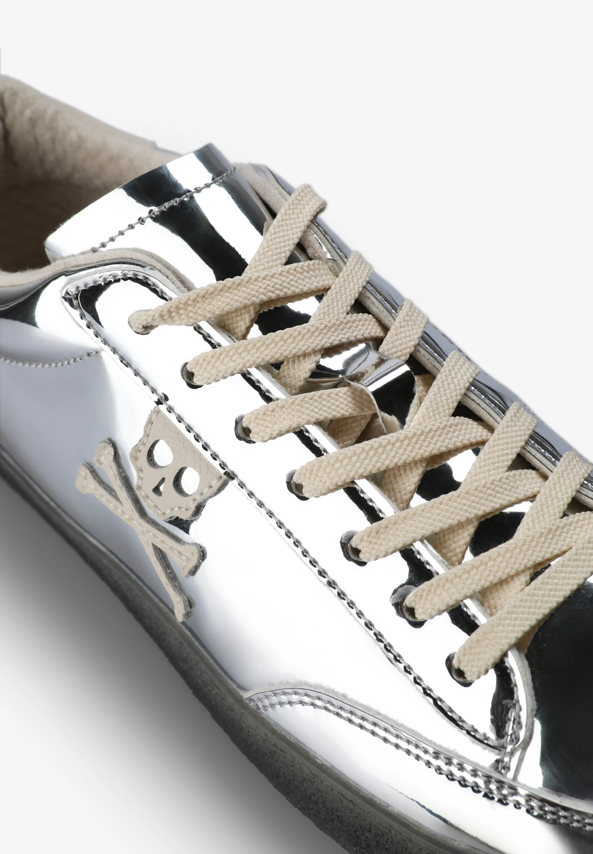 SNEAKERS METALIZADAS CALAVERA - Image 7