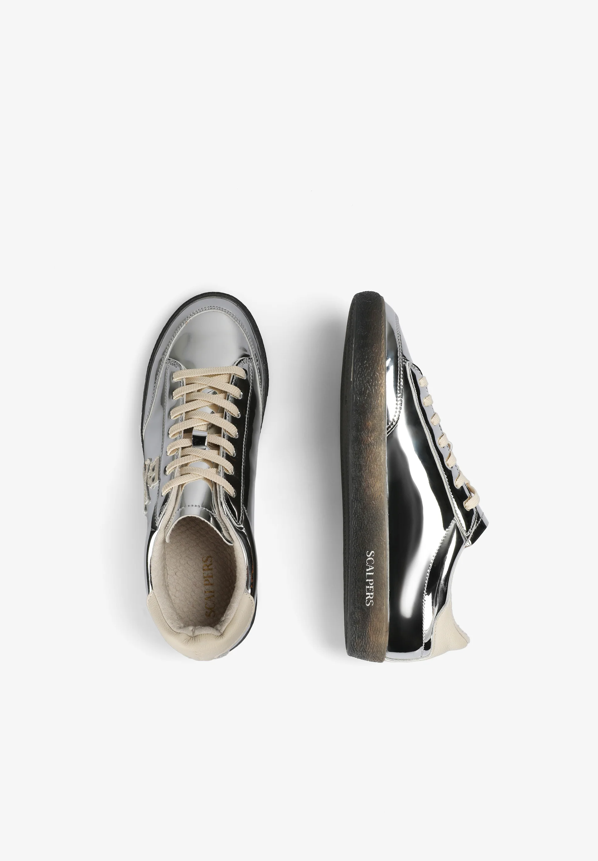 SNEAKERS METALIZADAS CALAVERA - Image 9