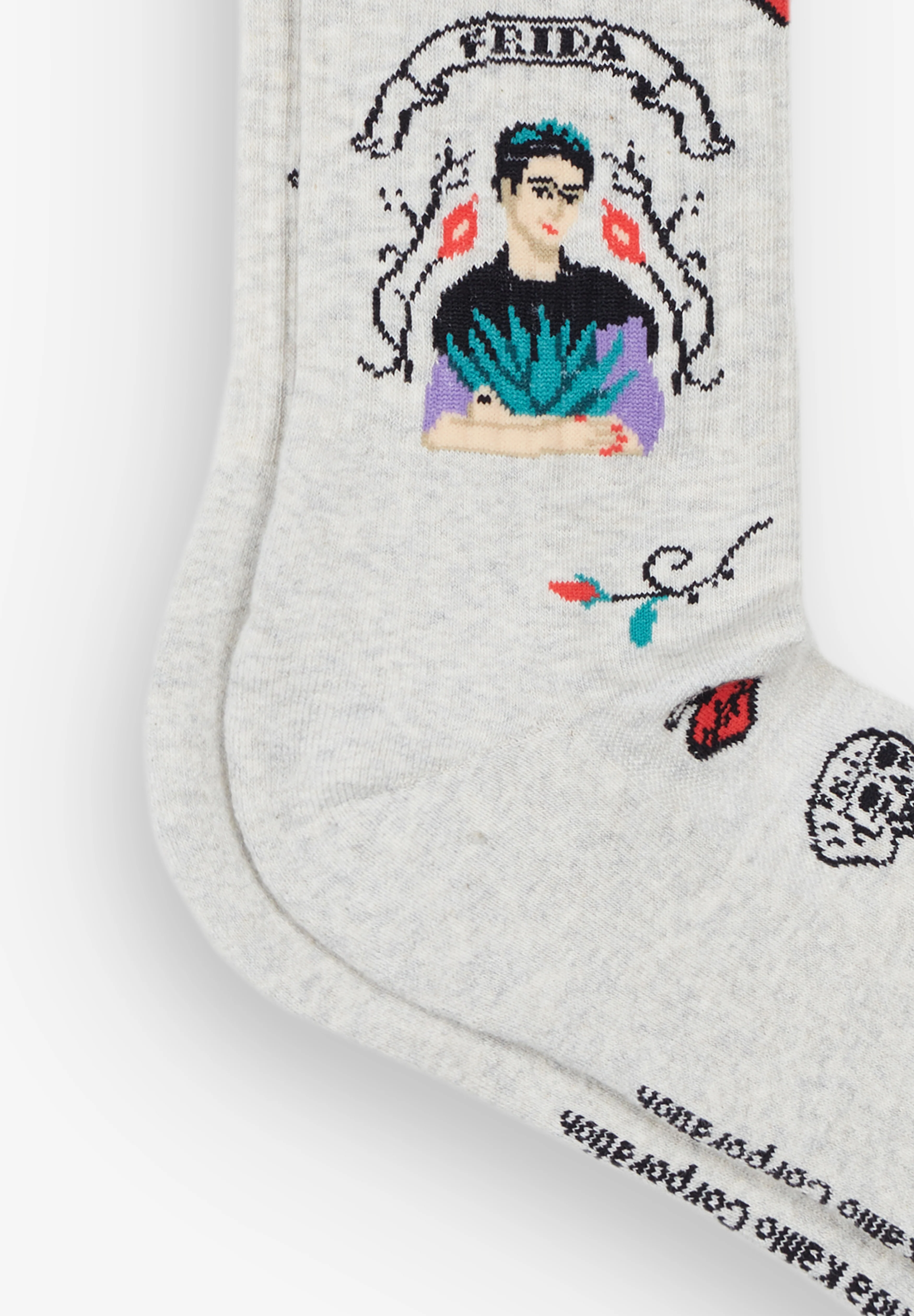 JIMMY LION | CALCETINES ATHLETIC FRIDA VIVA MEXICO - Image 3