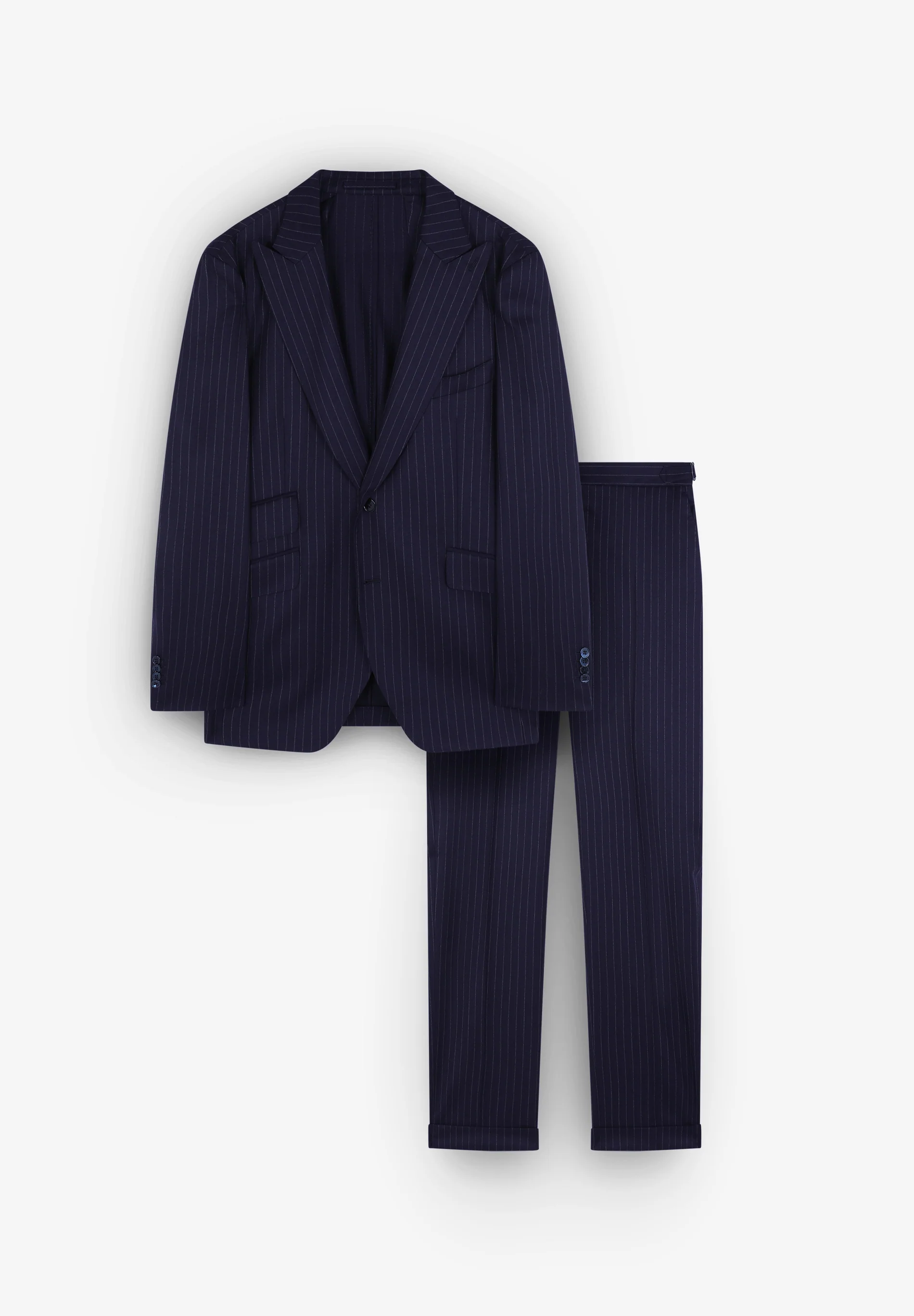 TRAJE AZUL LANA RAYAS - Image 3