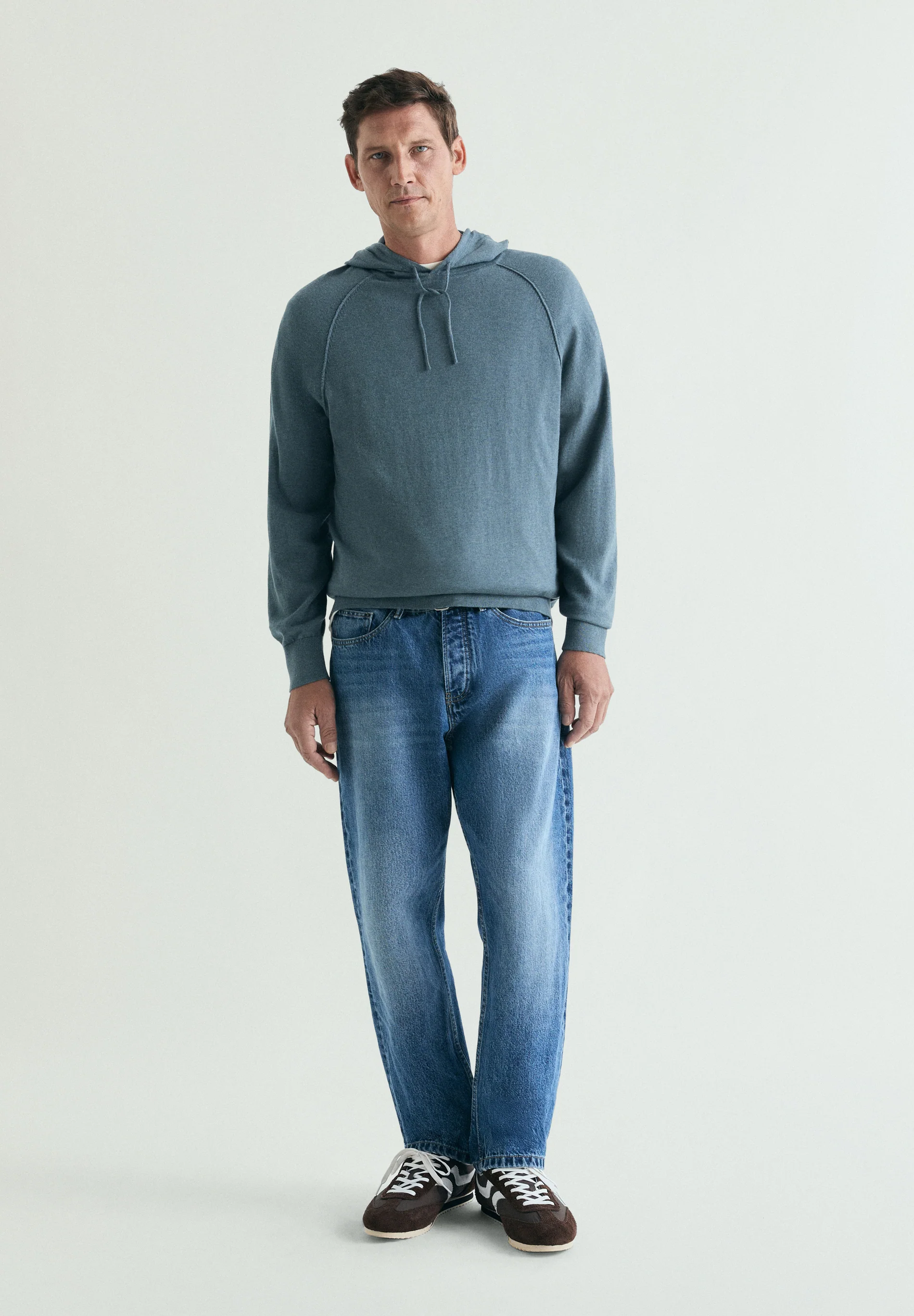 SUDADERA CON CAPUCHA TRICOT - Image 2