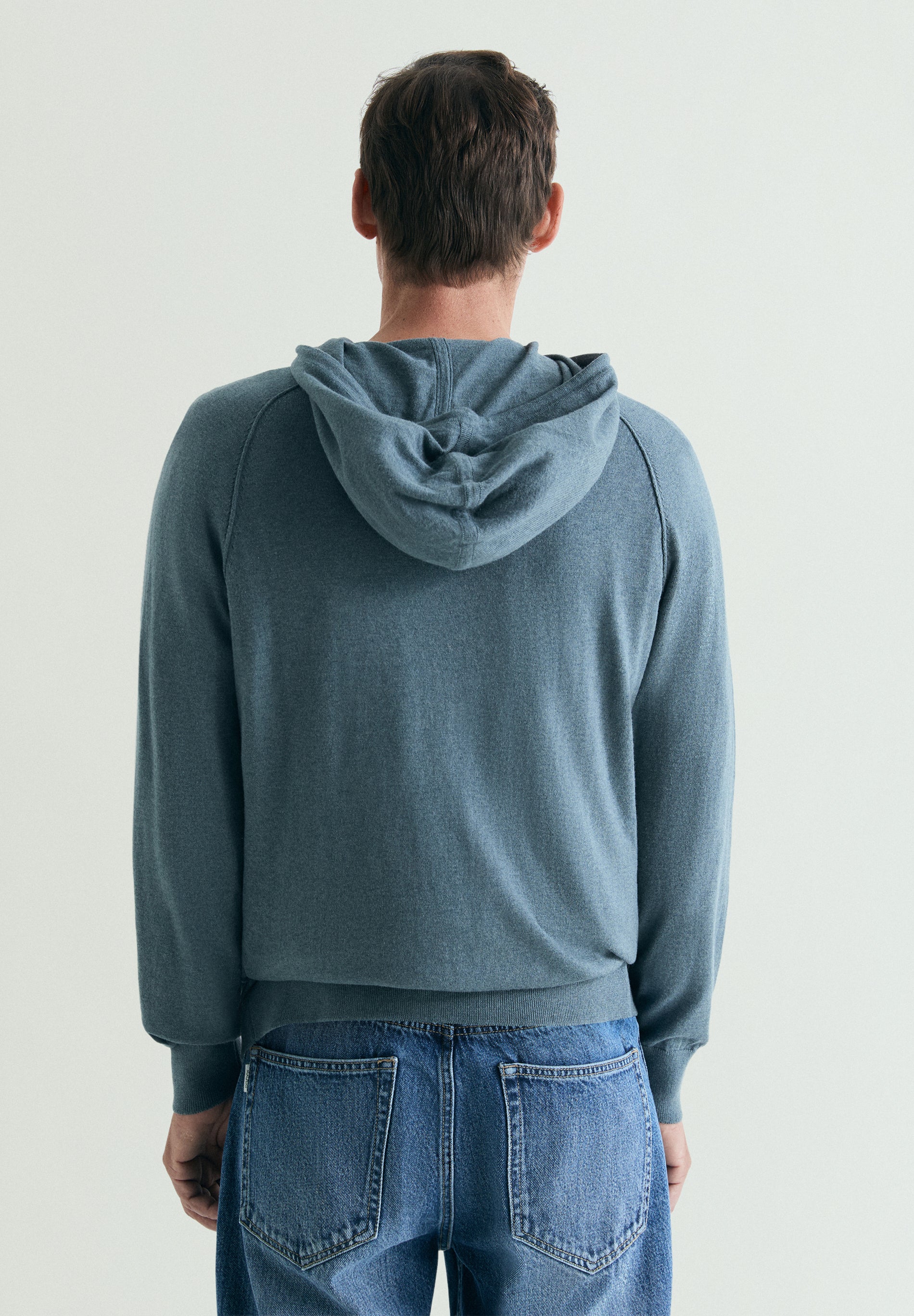 SUDADERA CON CAPUCHA TRICOT - Image 3