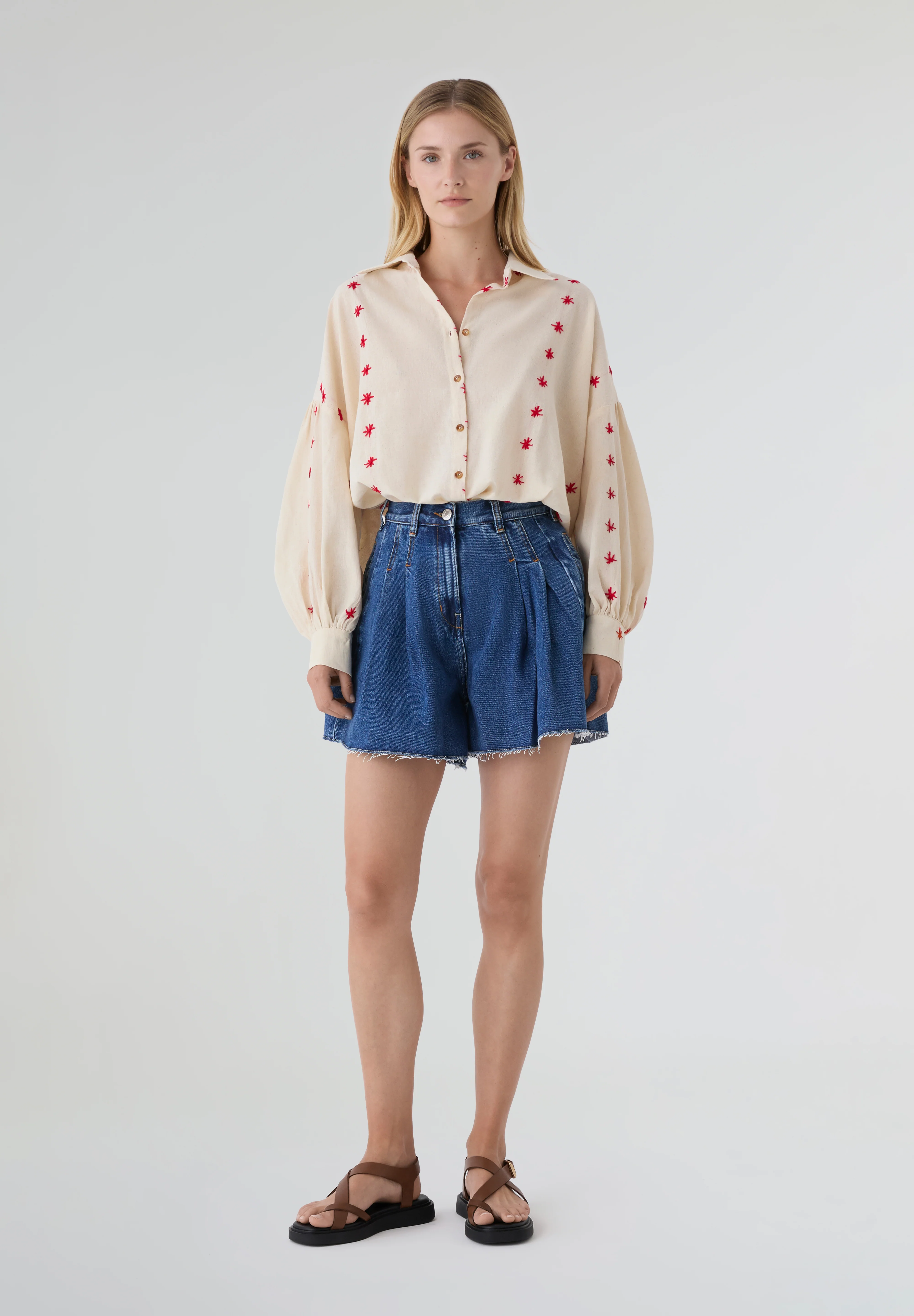 ENAGUAS | BLUSA MALI ROJA - Image 2