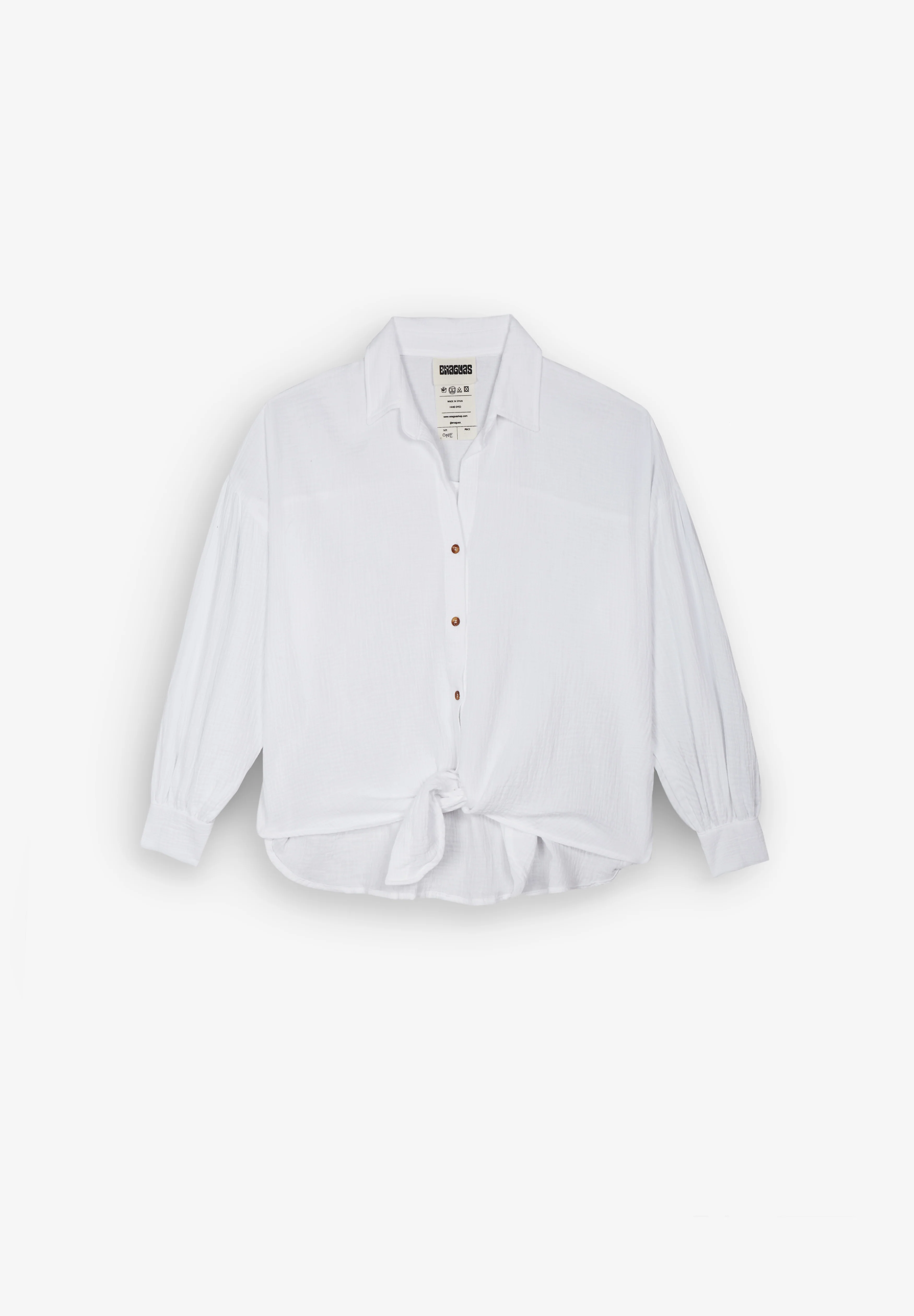 ENAGUAS | BLUSA IBIZA BLANCA - Image 3
