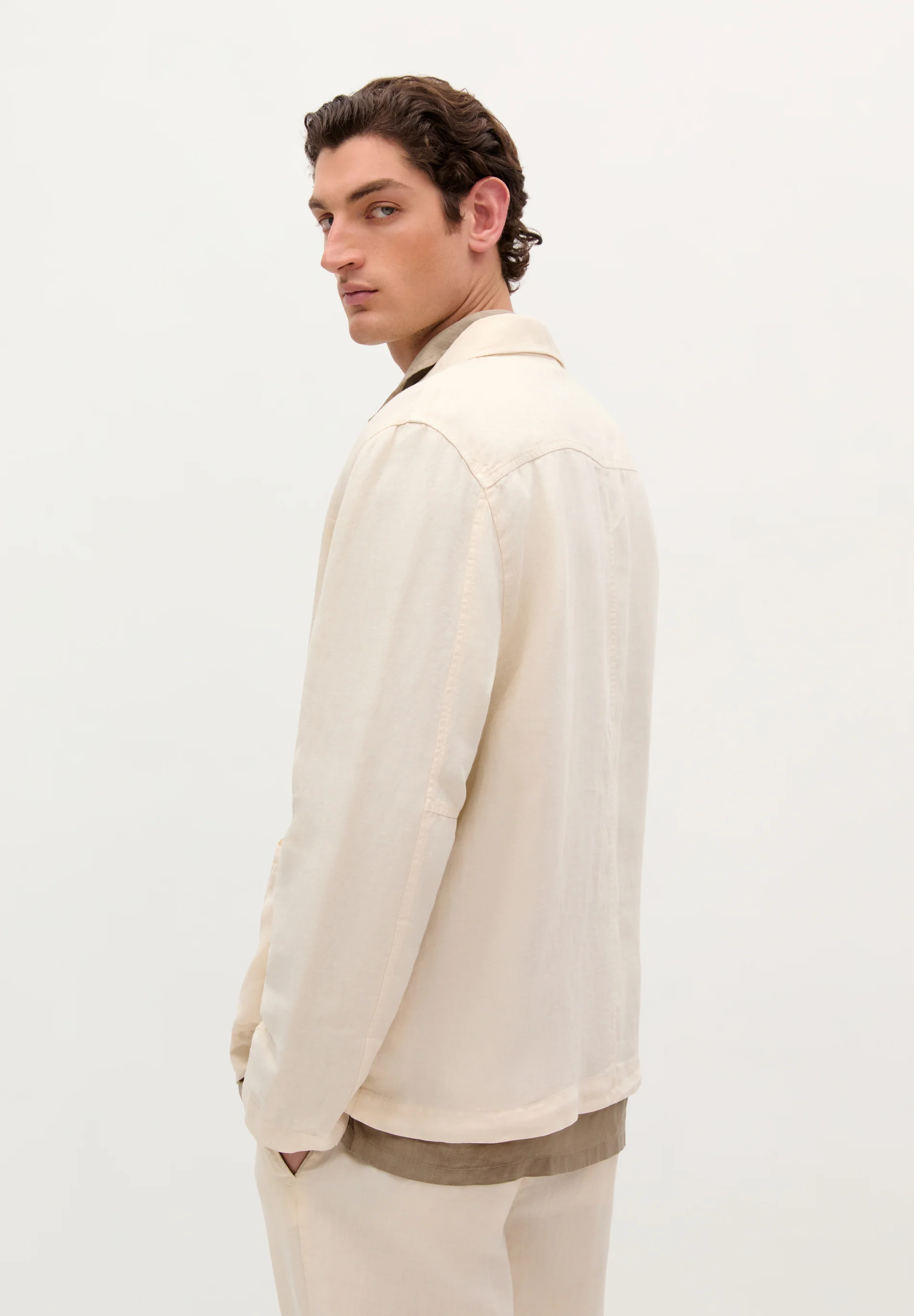 SOBRECAMISA 100% LINO - Image 5
