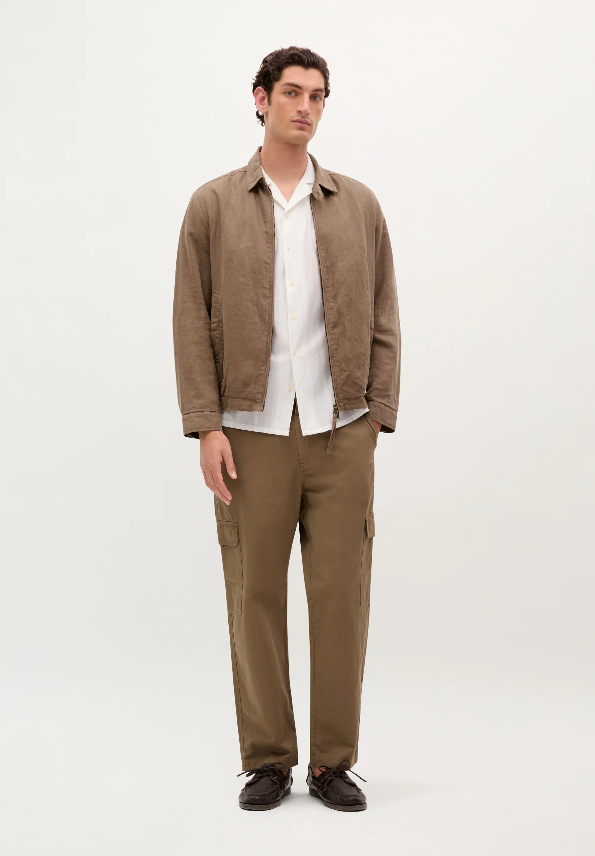 PANTALÓN CARGO LINO