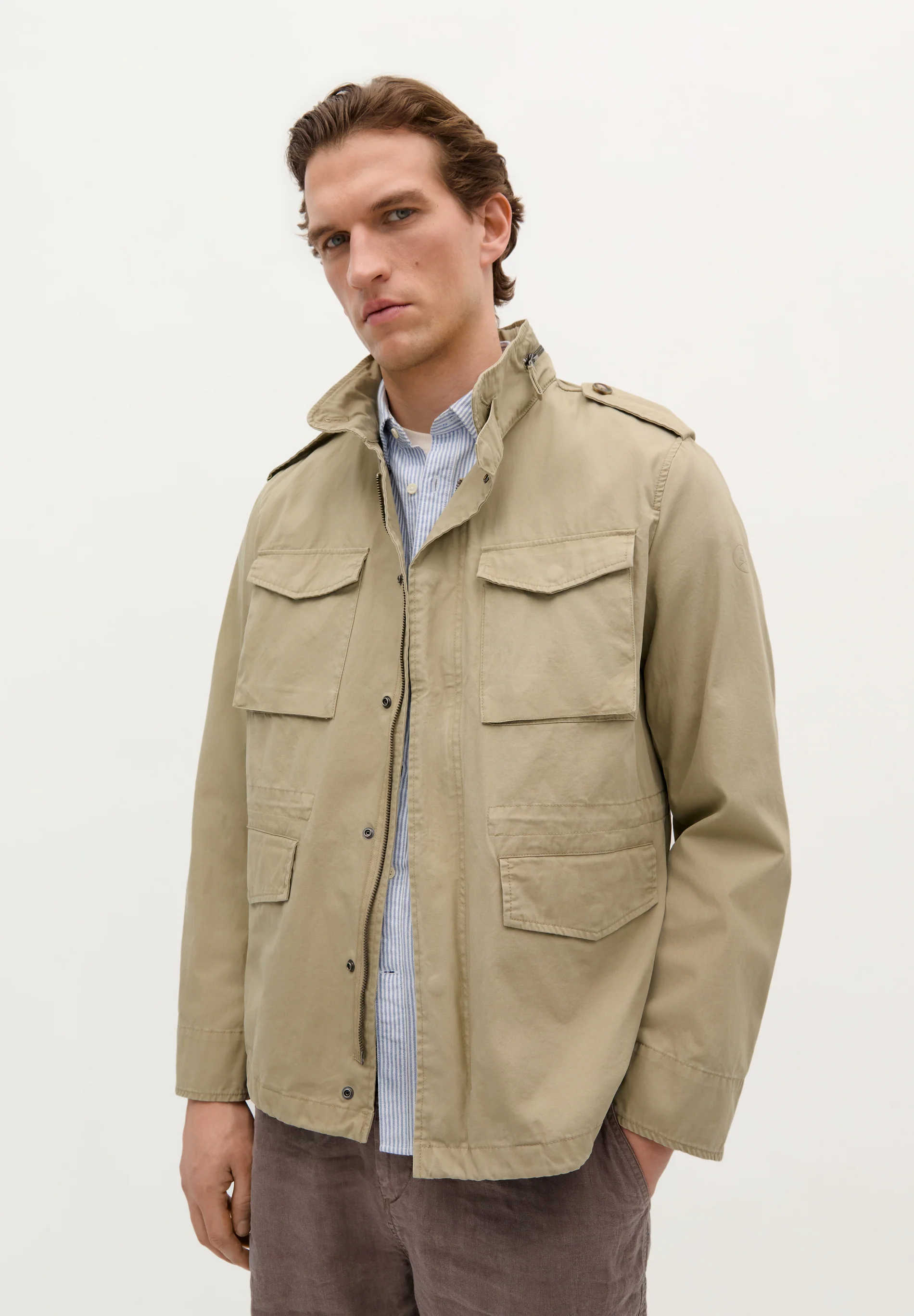 CHAQUETA MILITAR BOLSILLOS - Image 2