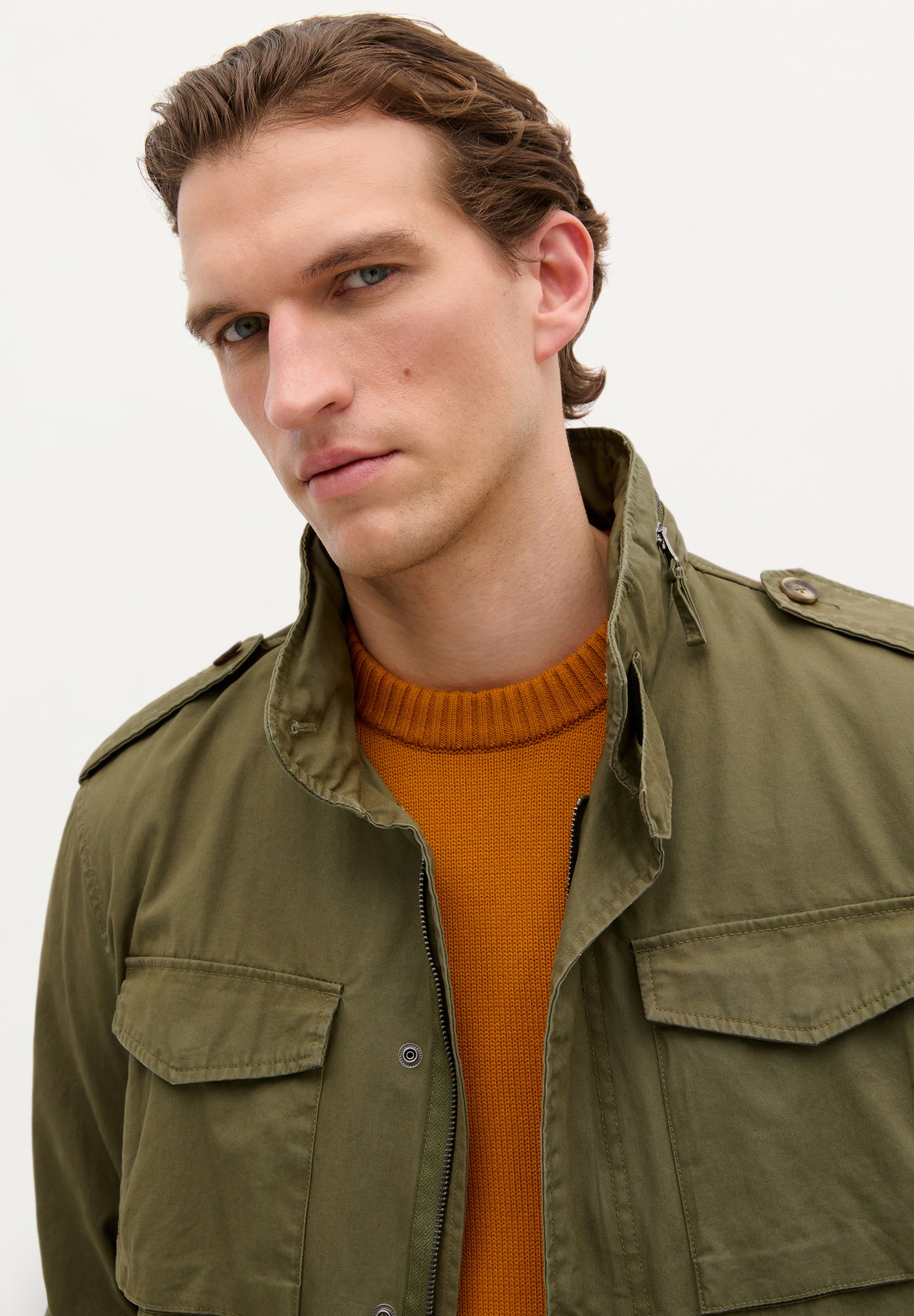 CHAQUETA MILITAR BOLSILLOS - Image 3