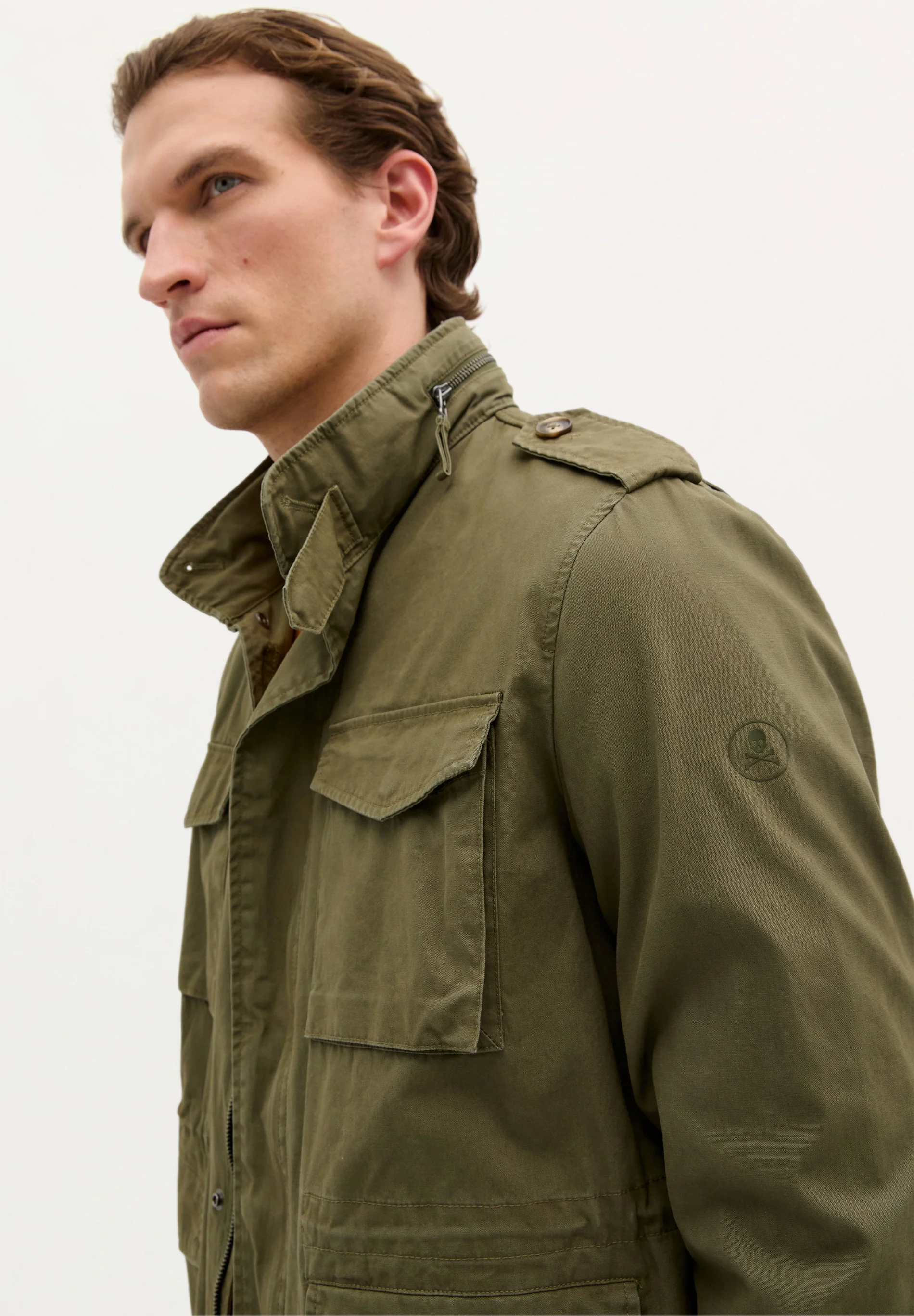CHAQUETA MILITAR BOLSILLOS - Image 4