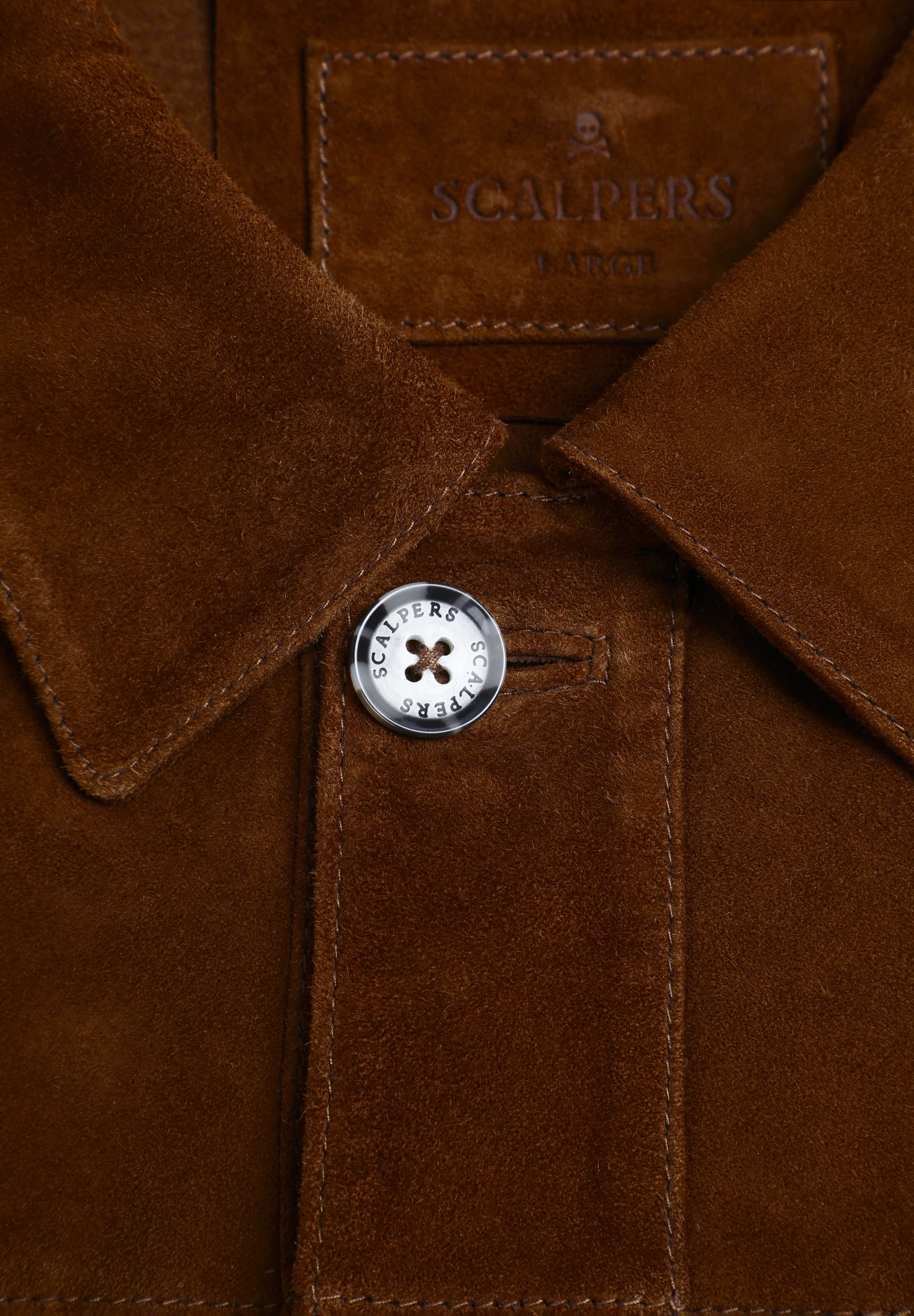 CHAQUETA PIEL BOTONES - Image 9