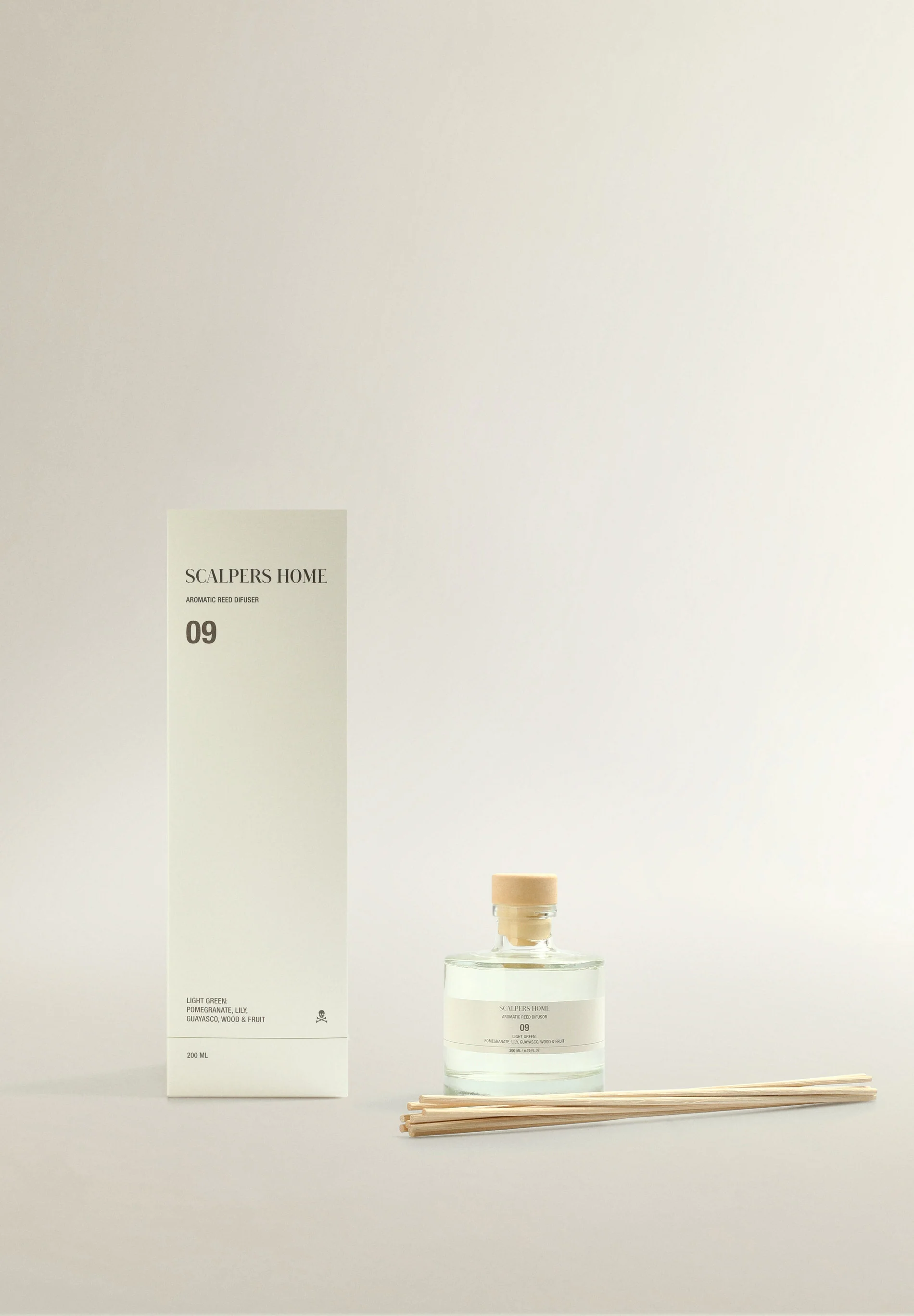 DIFUSOR MIKADO 09 200ML LIGHT GREEN - Image 2