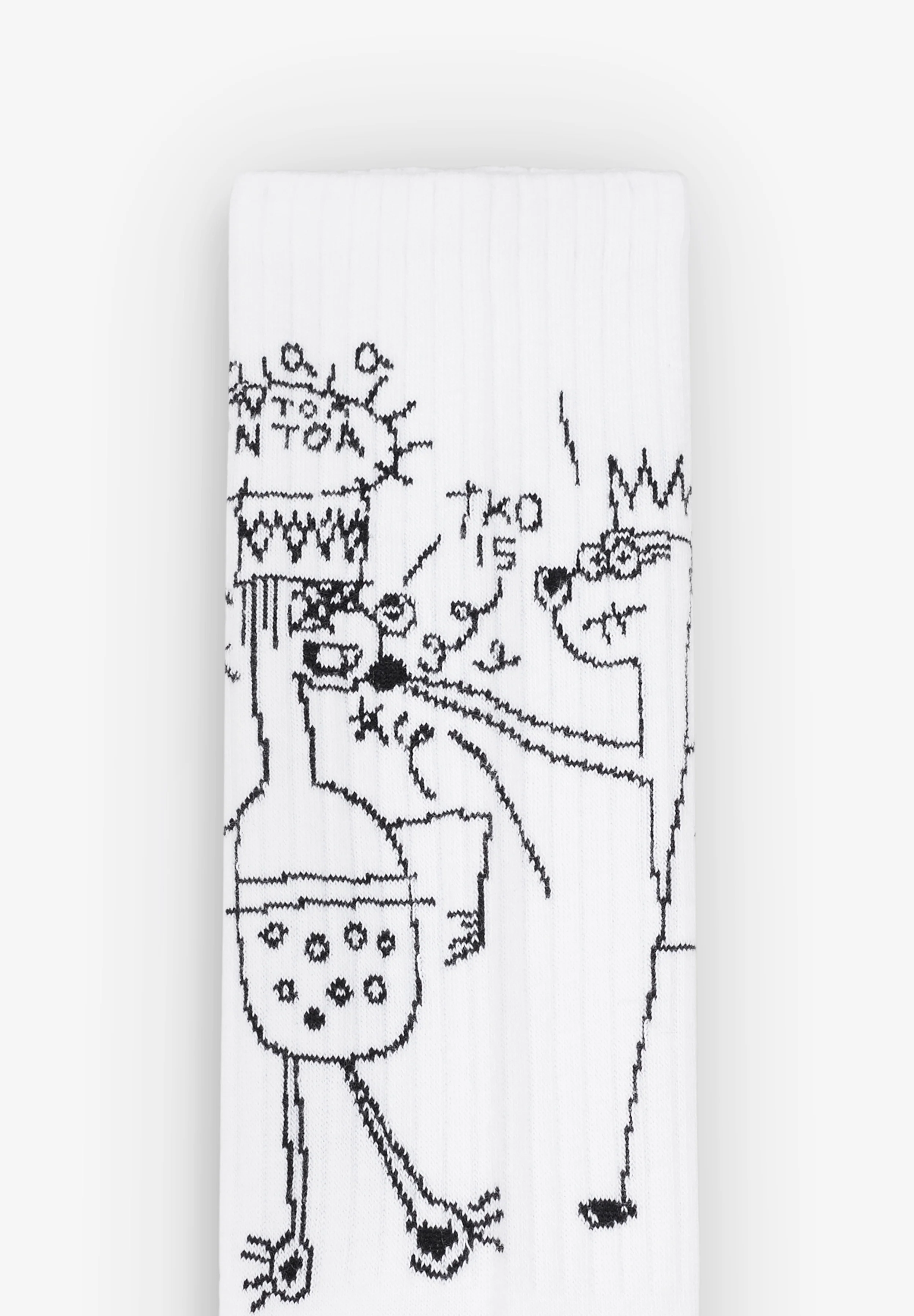 JIMMY LION | CALCETINES ATHLETIC BASQUIAT TKO UNTITLED - Image 3