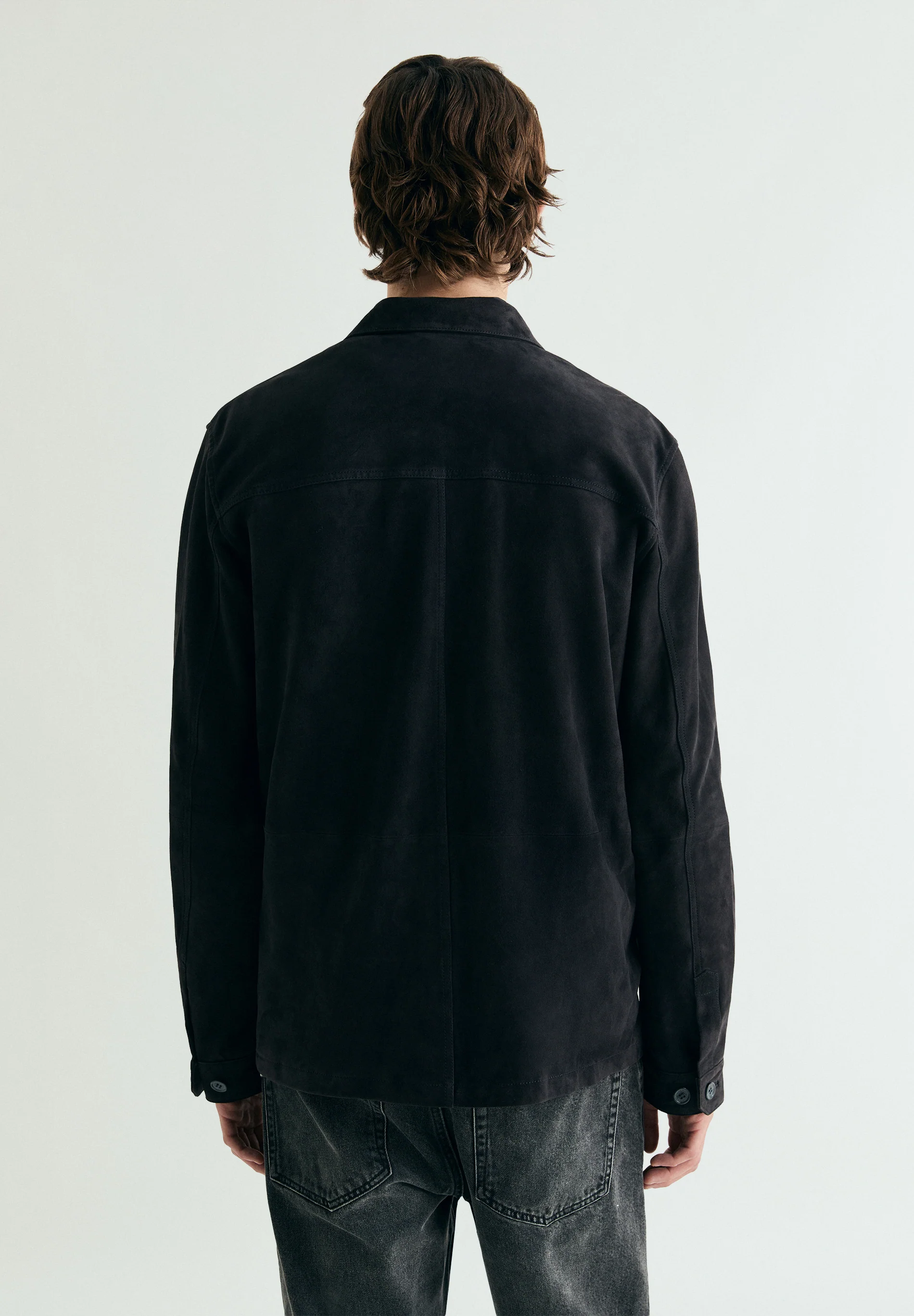 SOBRECAMISA DE ANTE CON BOLSILLOS - Image 4