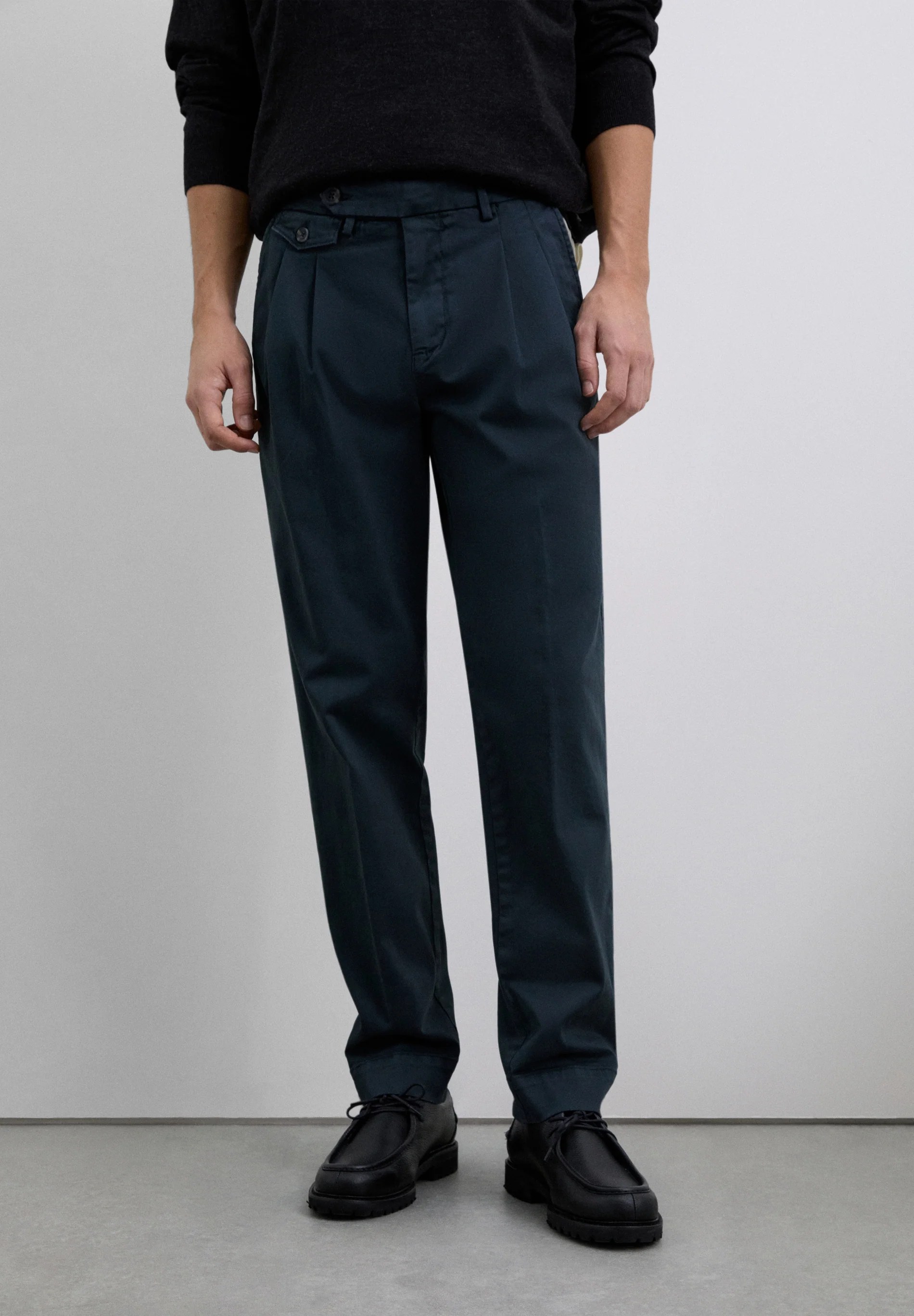 PANTALÓN DOBLE PINZA ALGODÓN - Image 2