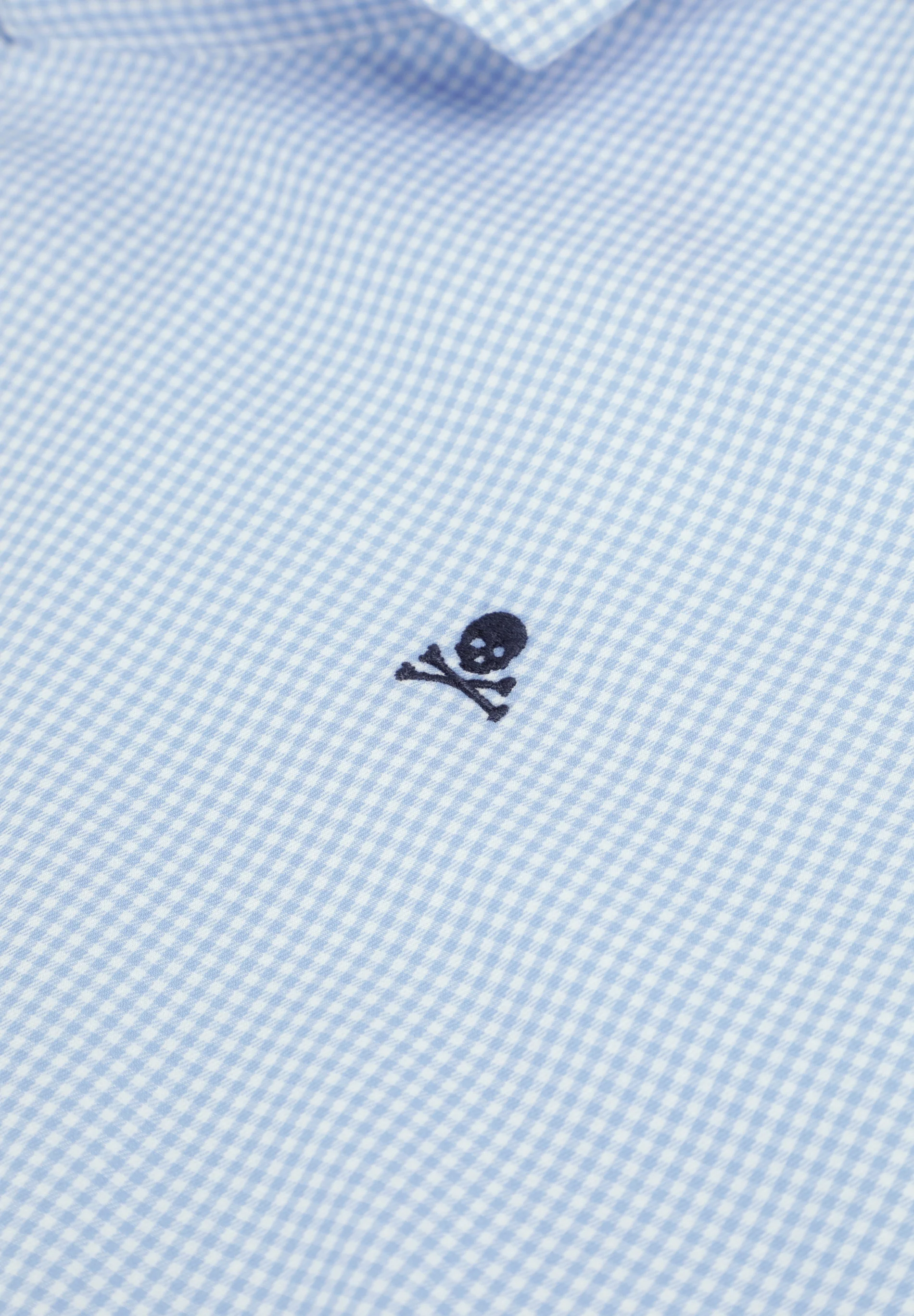 CAMISA CUADROS BORDADO CONTRASTE - Image 7