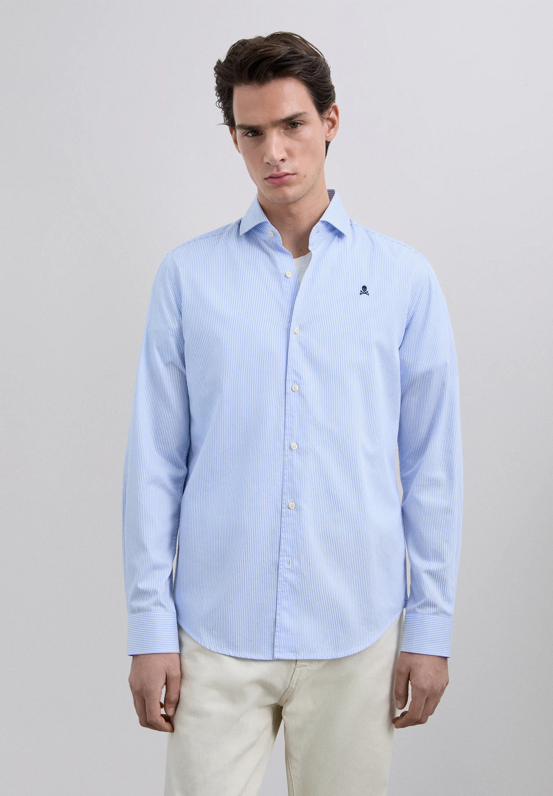 CAMISA RAYAS CALAVERA
