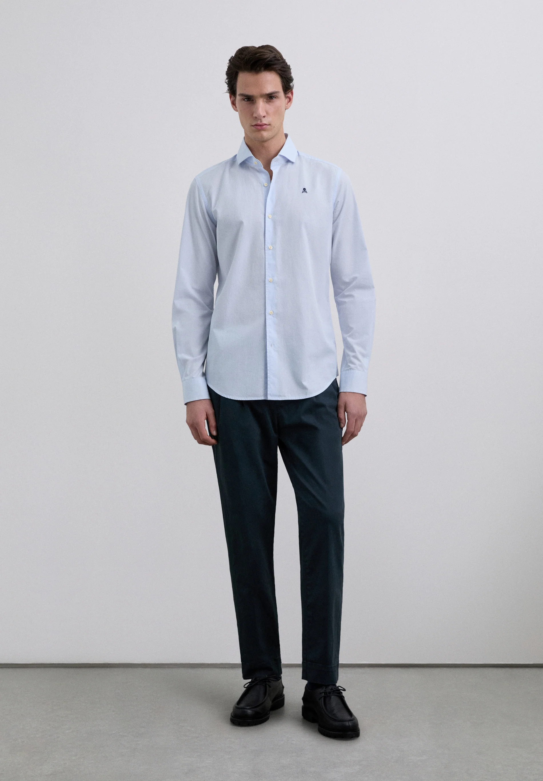 CAMISA CALAVERA BORDADA - Image 3