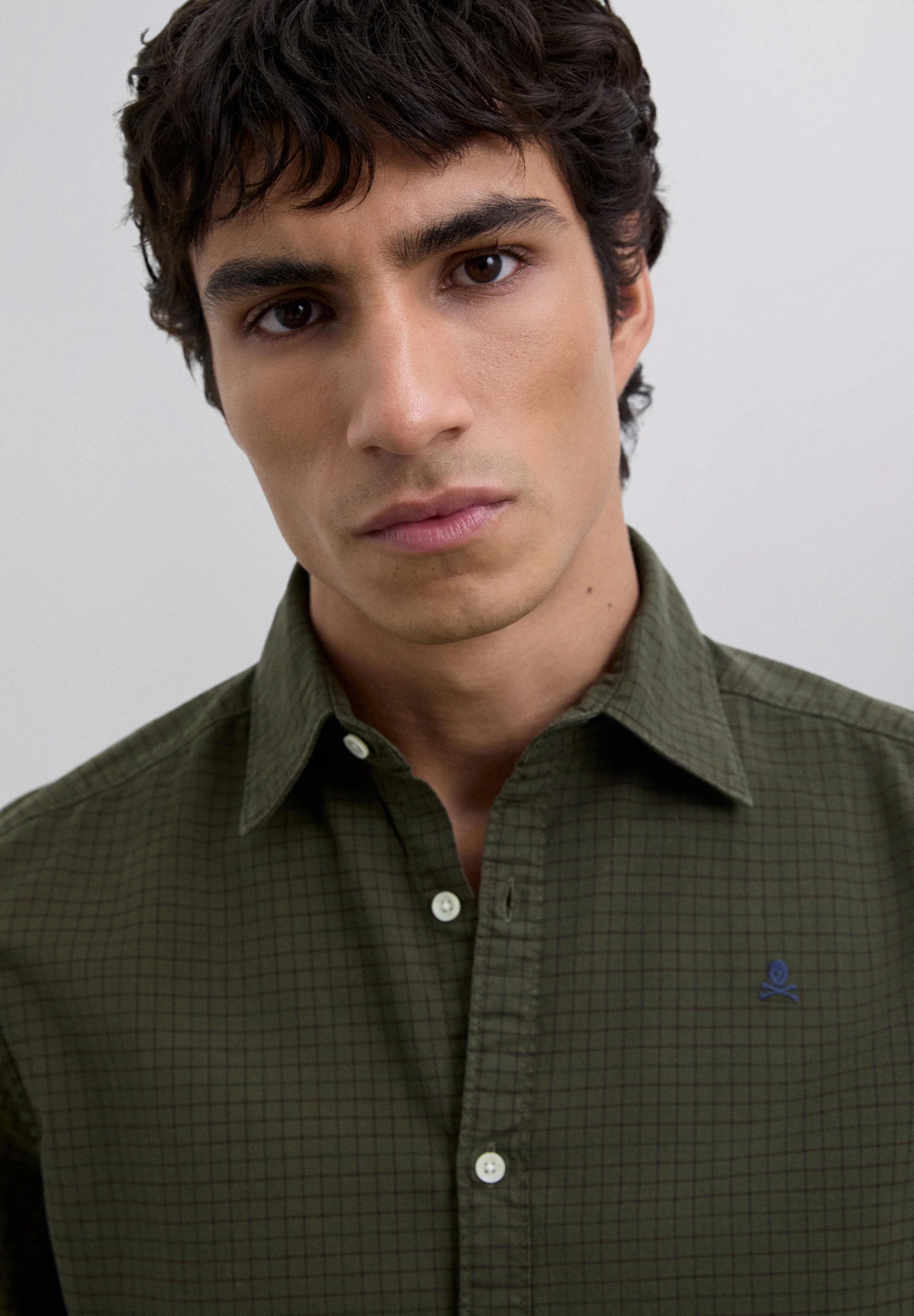 CAMISA ESTAMPADA CUADROS - Image 3