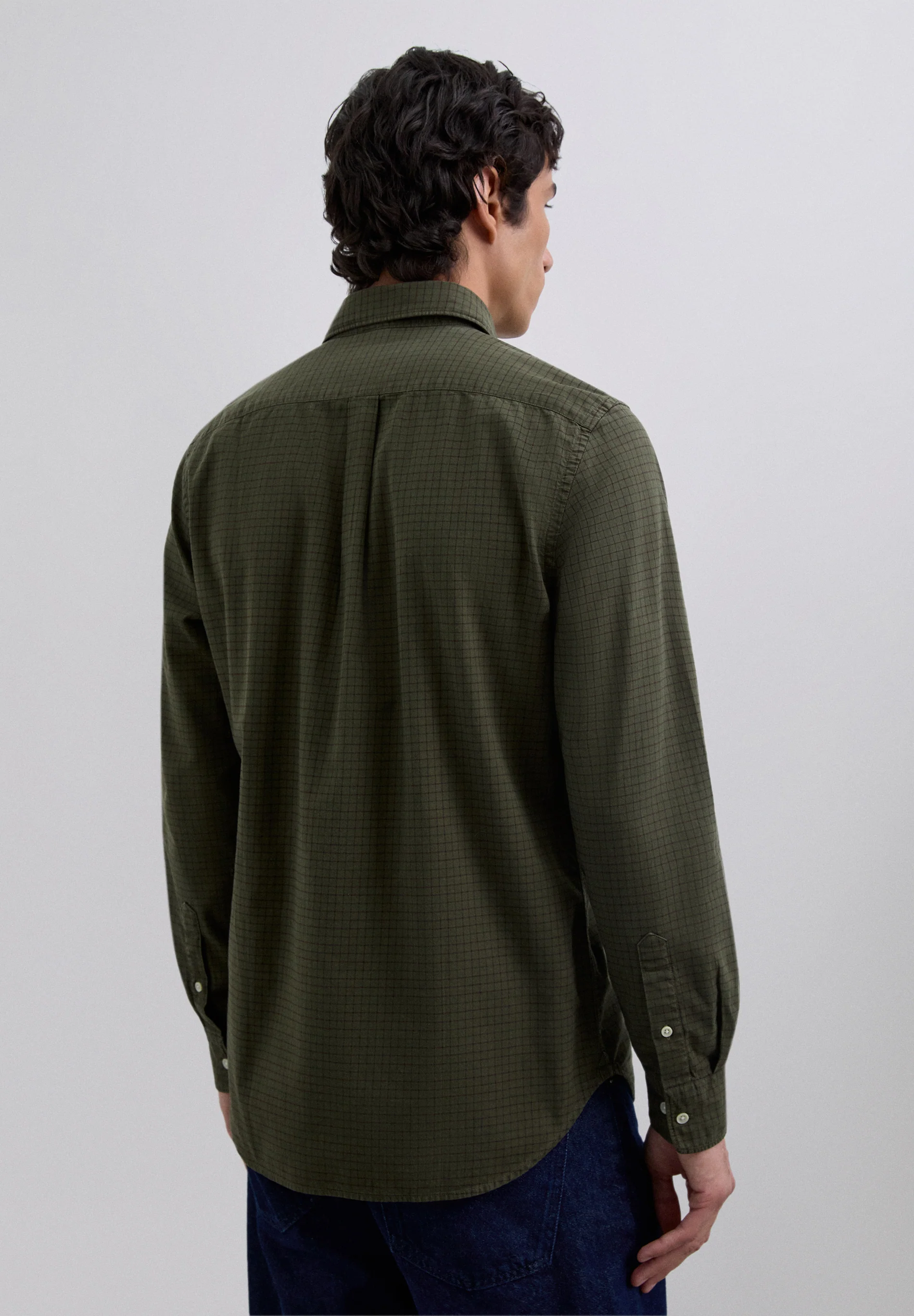 CAMISA ESTAMPADA CUADROS - Image 4