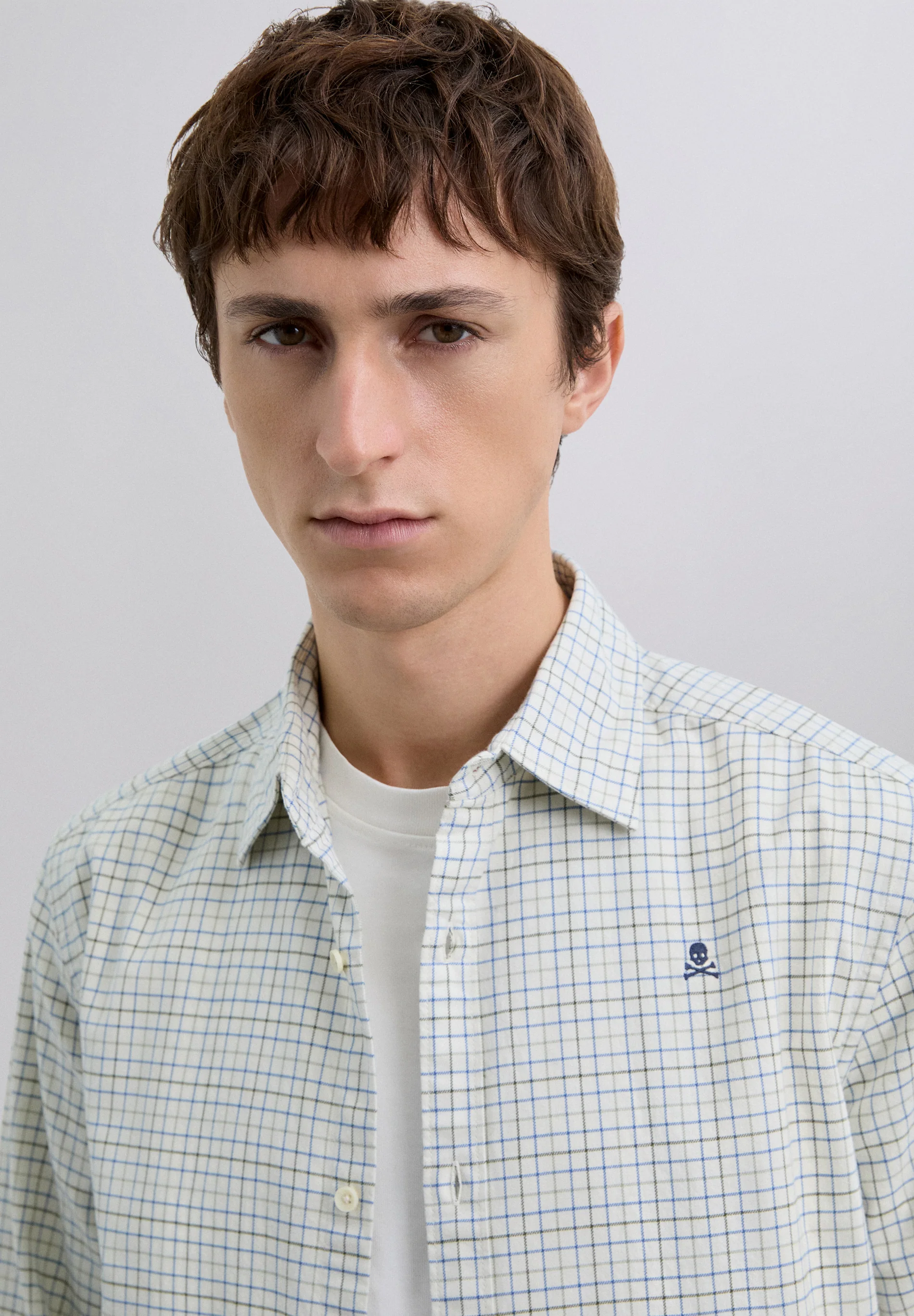 CAMISA ESTAMPADA CUADROS - Image 2