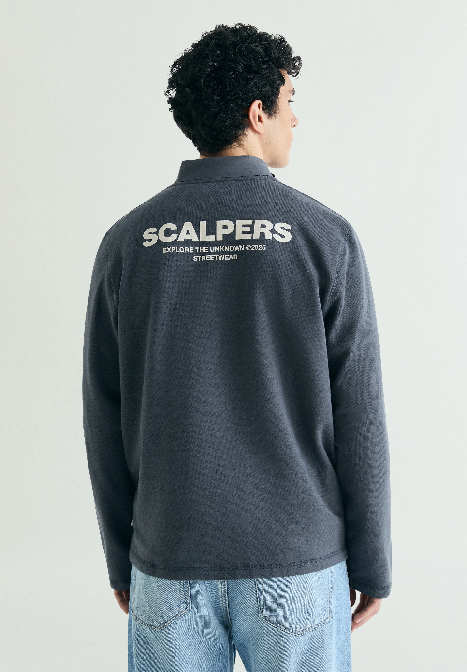 SUDADERA HALF ZIP BOLSILLO - Image 2