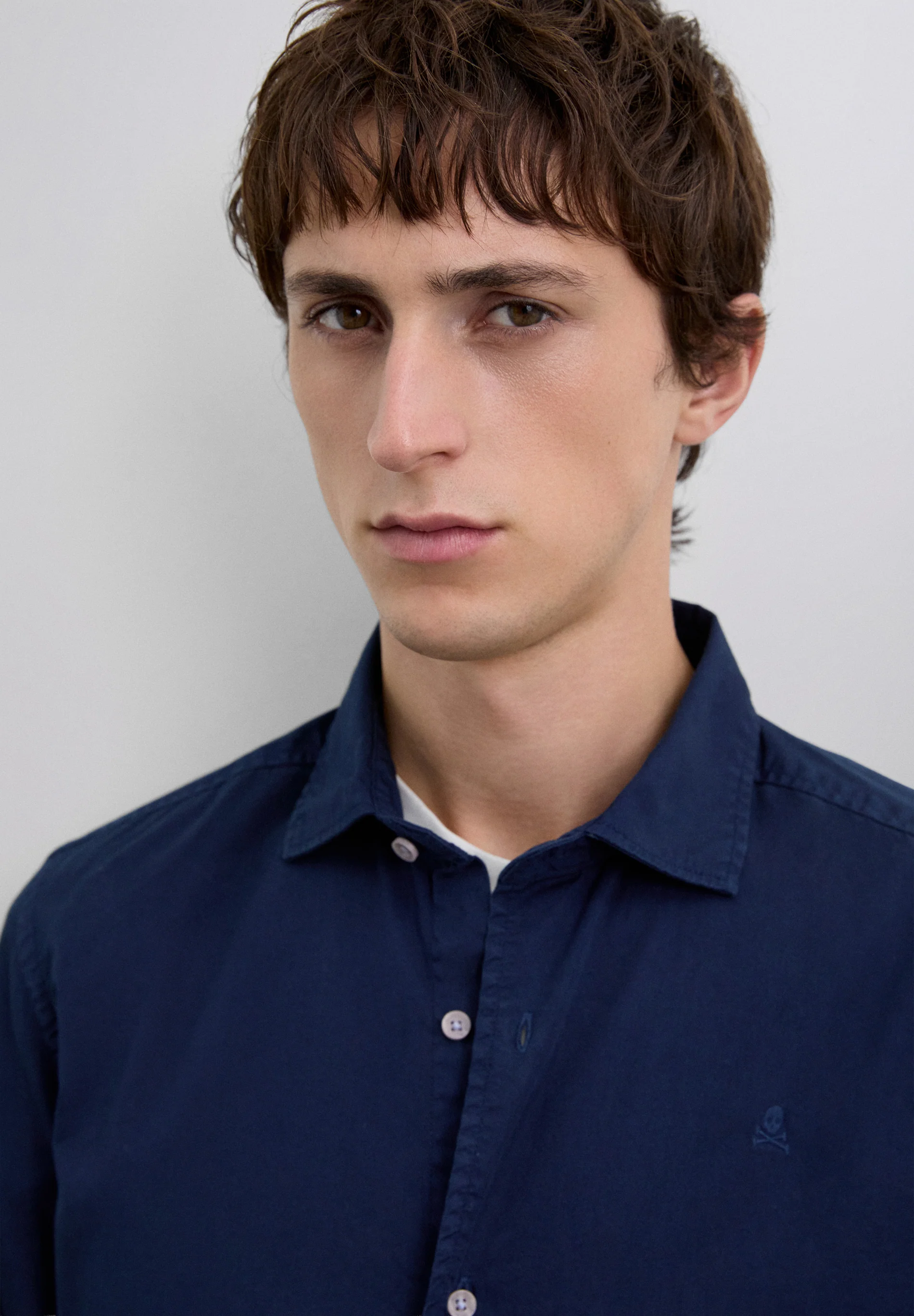 CAMISA CALAVERA BORDADA - Image 3