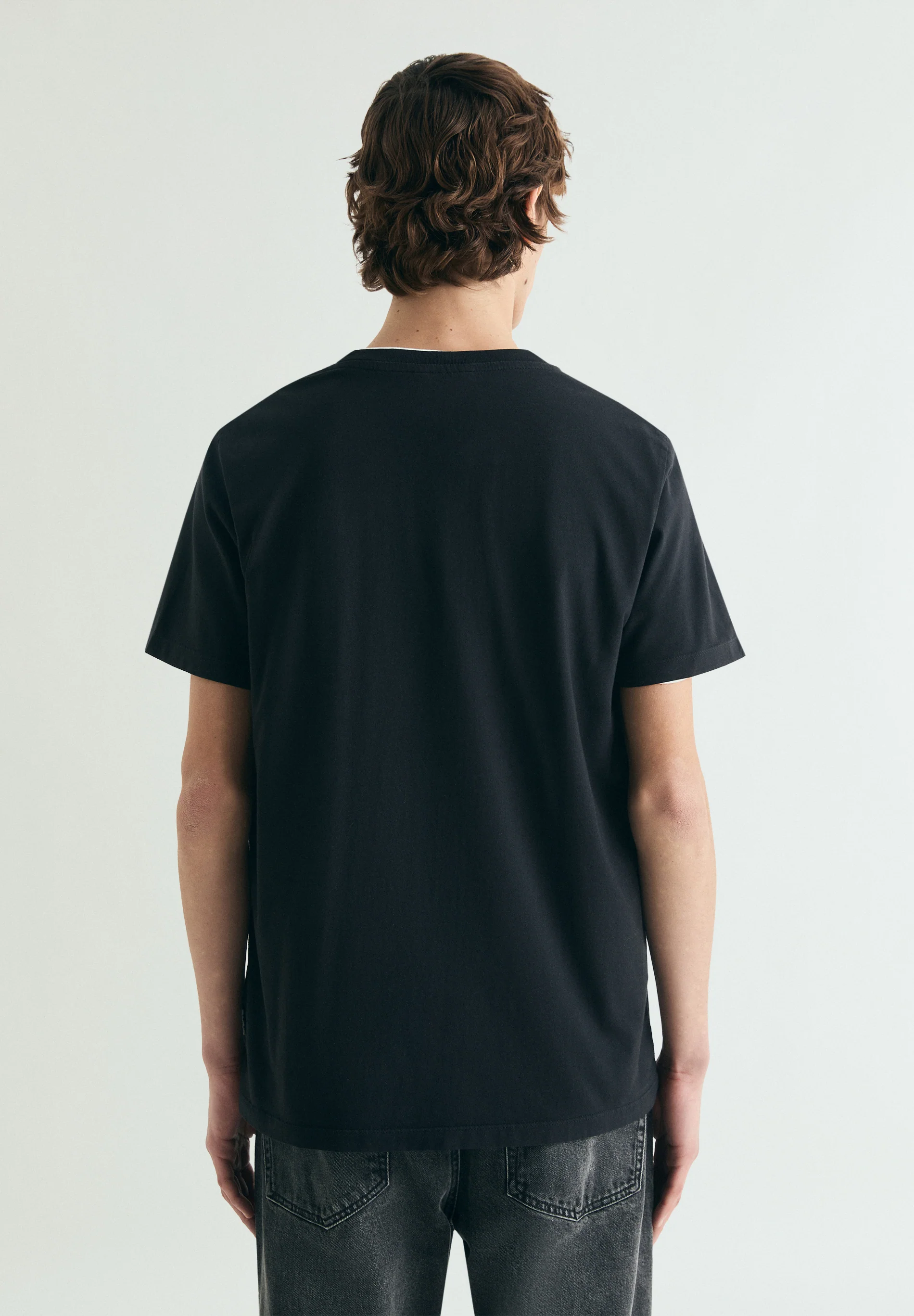 CAMISETA BORDADA EFECTO WASHED - Image 4